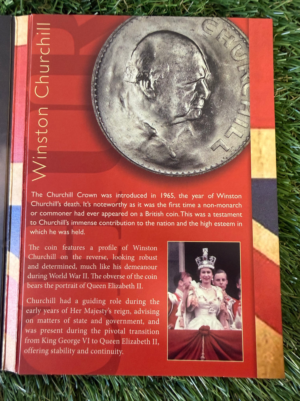 The Churchill Crown in Commemorative Presentation Pack