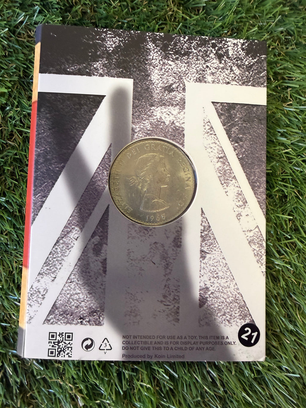 The Churchill Crown in Commemorative Presentation Pack