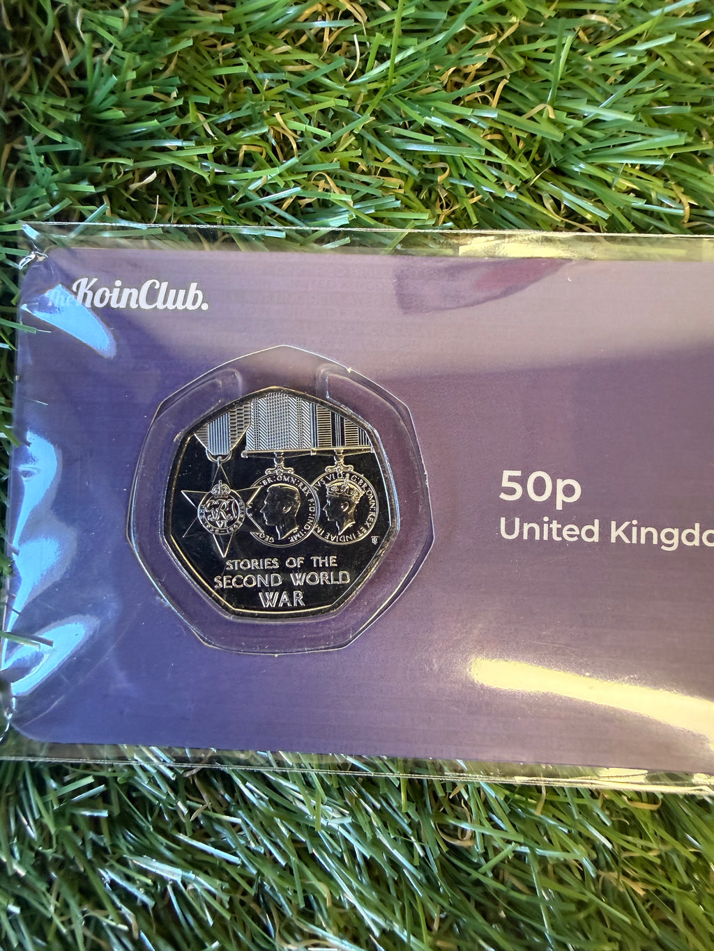 stories of the second world war 50p BU Coin 2025 with Presentation Card