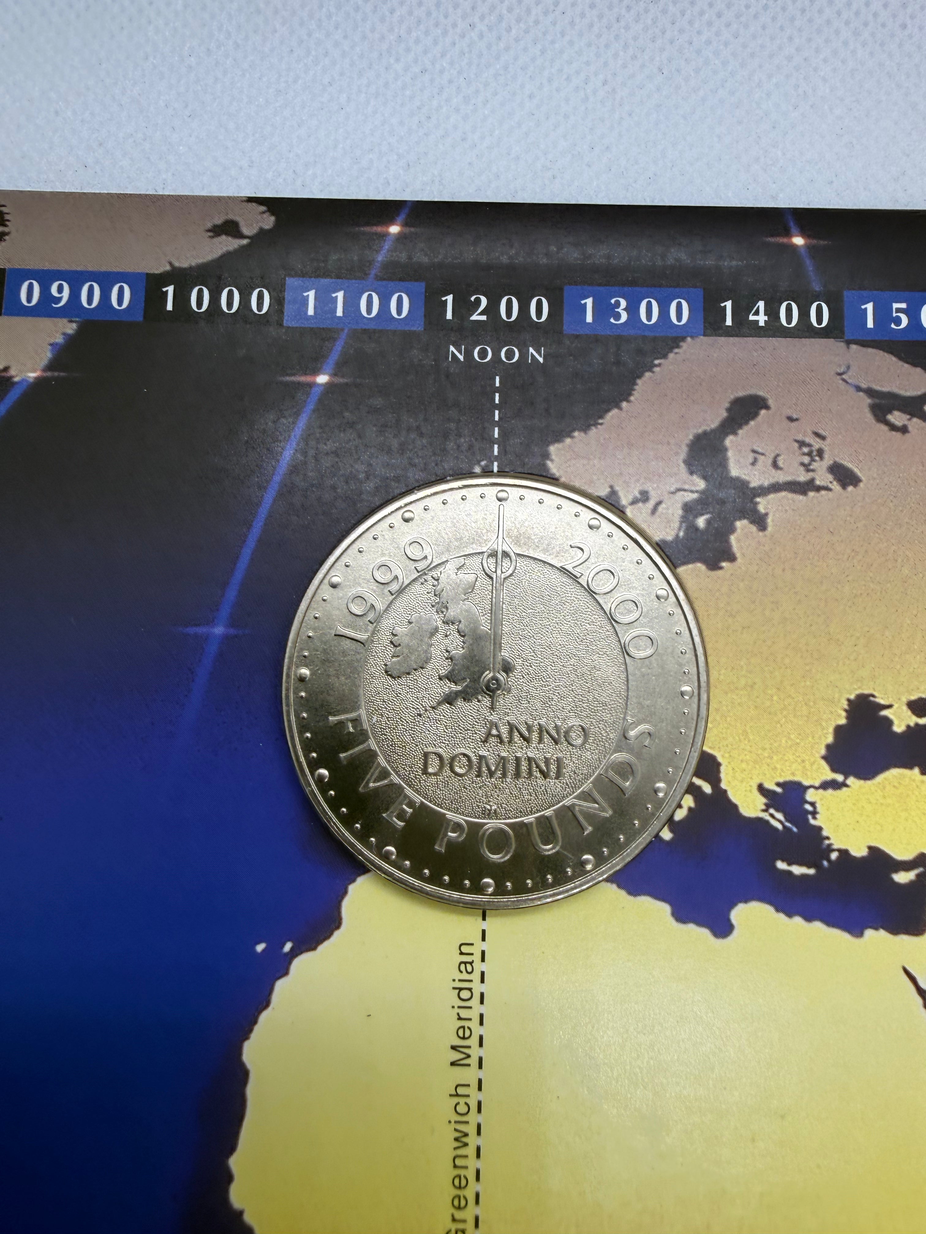 Royal Mint 2000 Millennium Five Pounds Coin