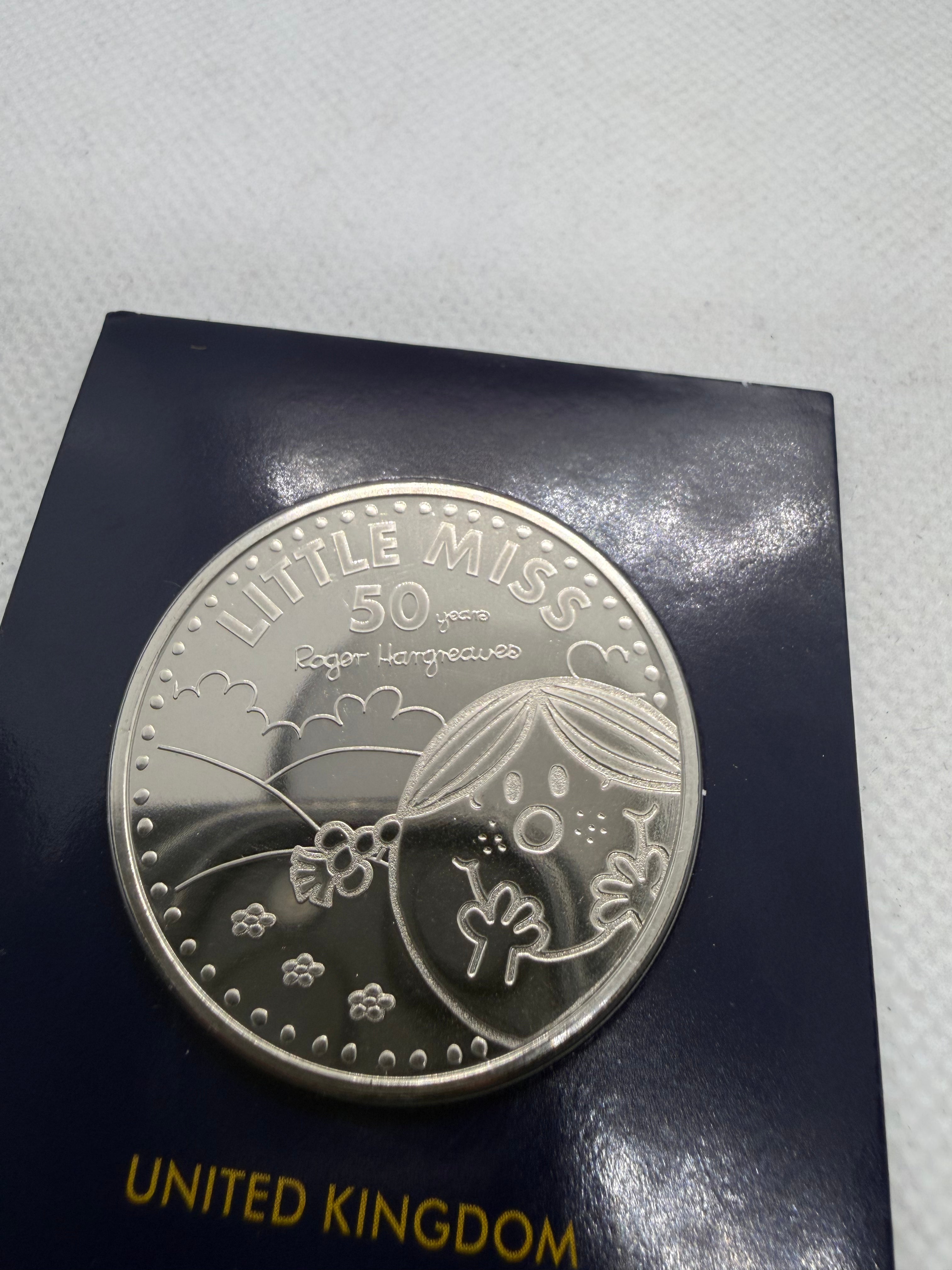 United Kingdom 2021 Mr Men - Little Miss £5 Coin