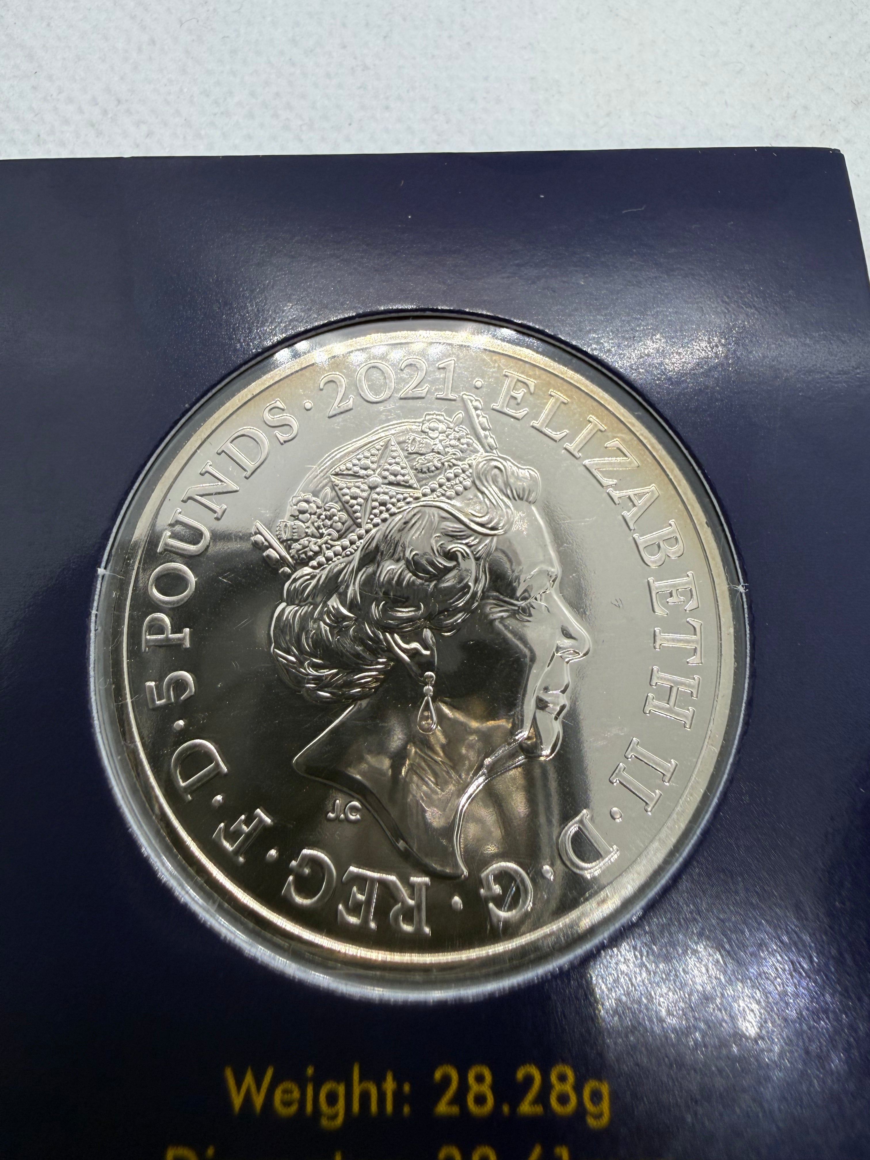 United Kingdom 2021 Mr Men - Little Miss £5 Coin