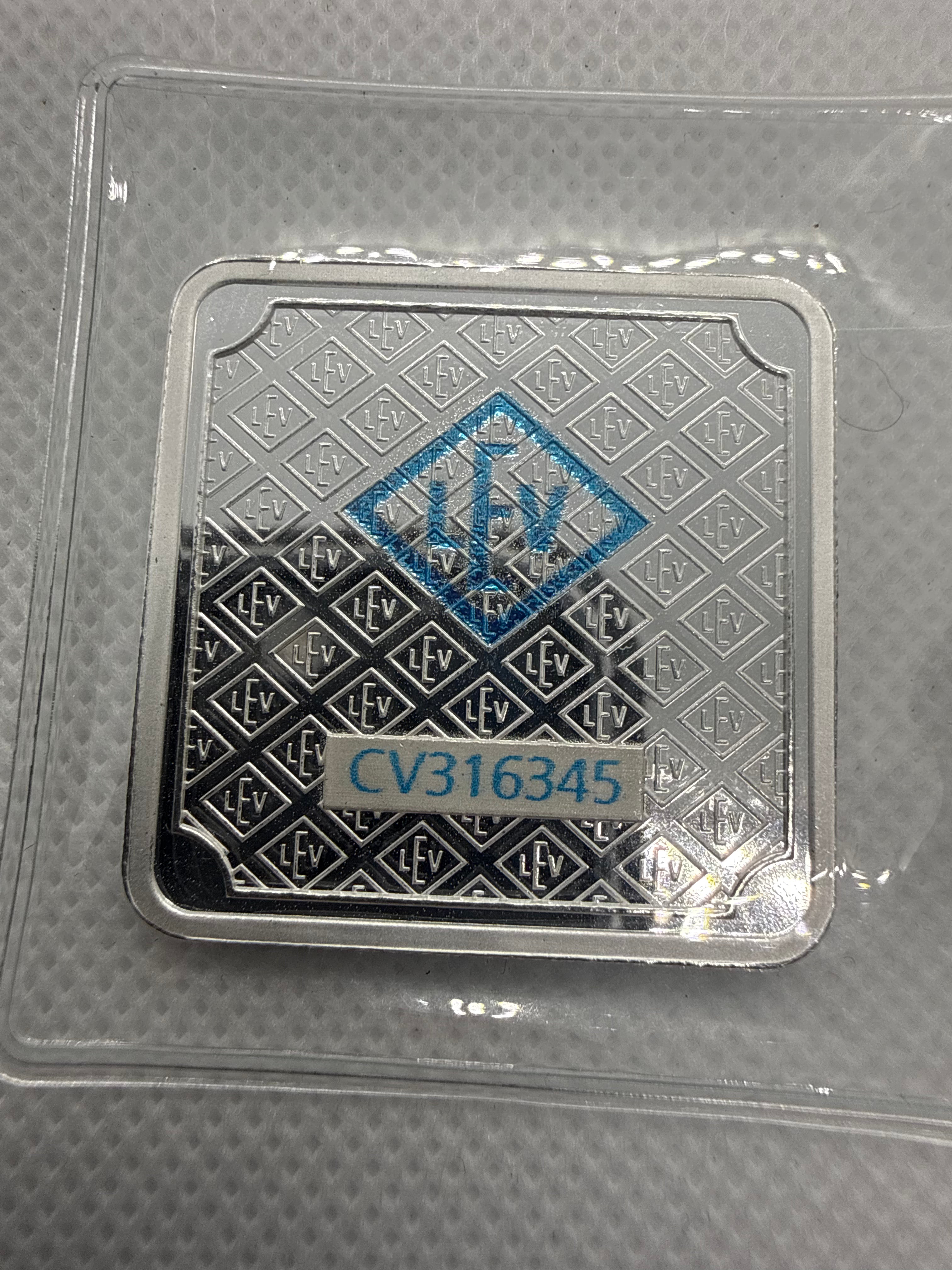 Geiger 1oz Fine 999 Silver Bar - Loose in protective flip
