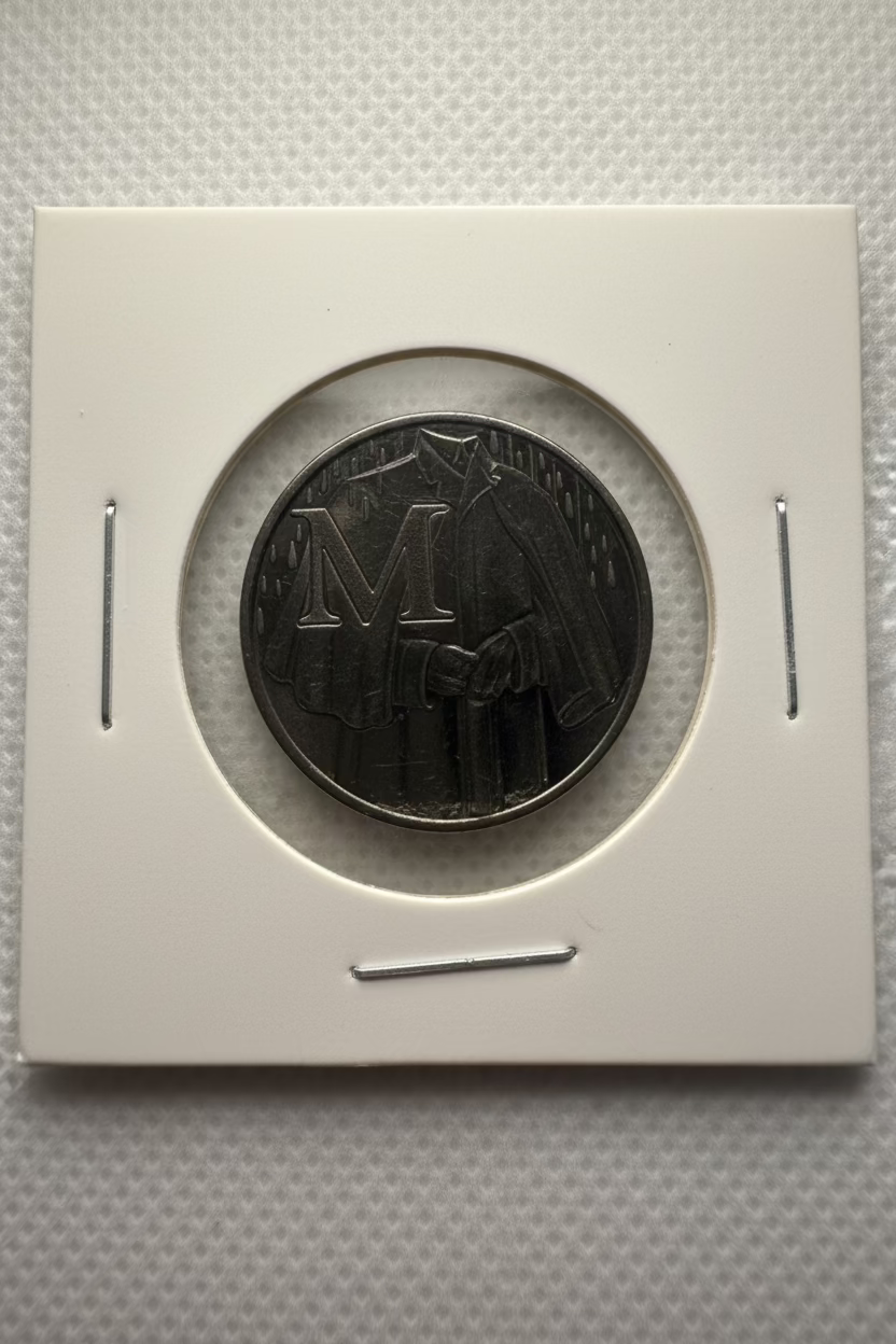 Rare Circulated 10 pence 2018 coin M - Mackintosh in Coin Flip