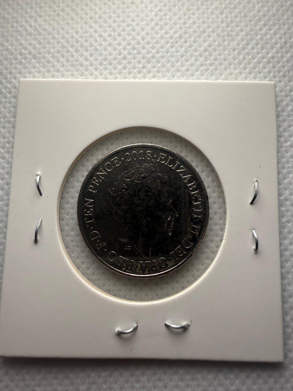 Rare Circulated 10 pence 2018 coin M - Mackintosh in Coin Flip