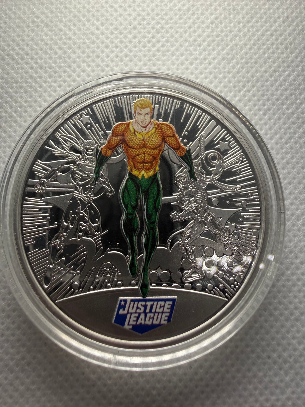 DC Comics Justice League Silver Plated Commemorative Coin - Various Available