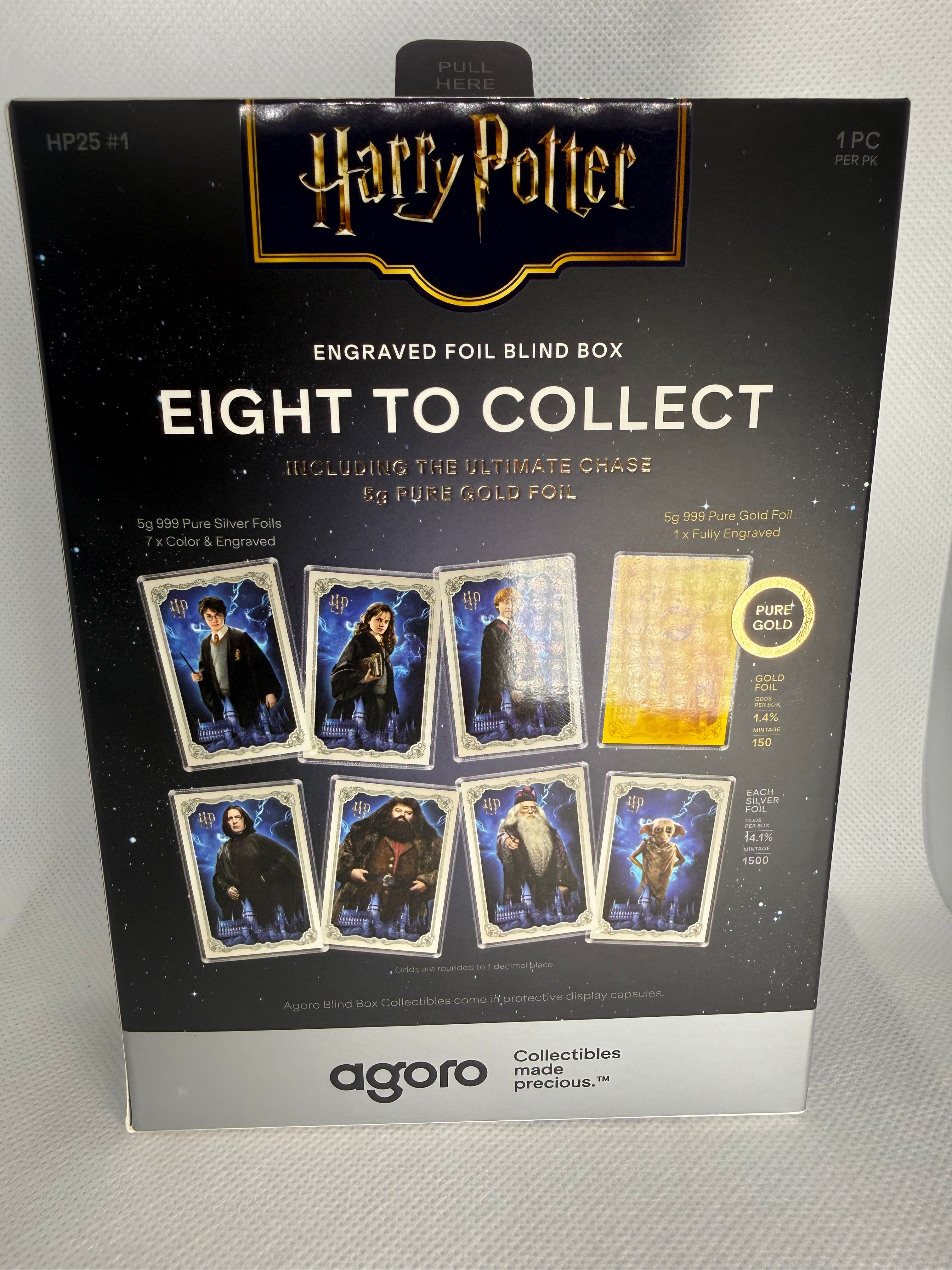 🪄 Agoro - HARRY POTTER™ - 25 Years of Magic - OPENED Hermione 5 gram Silver Foil #703/1500🪄