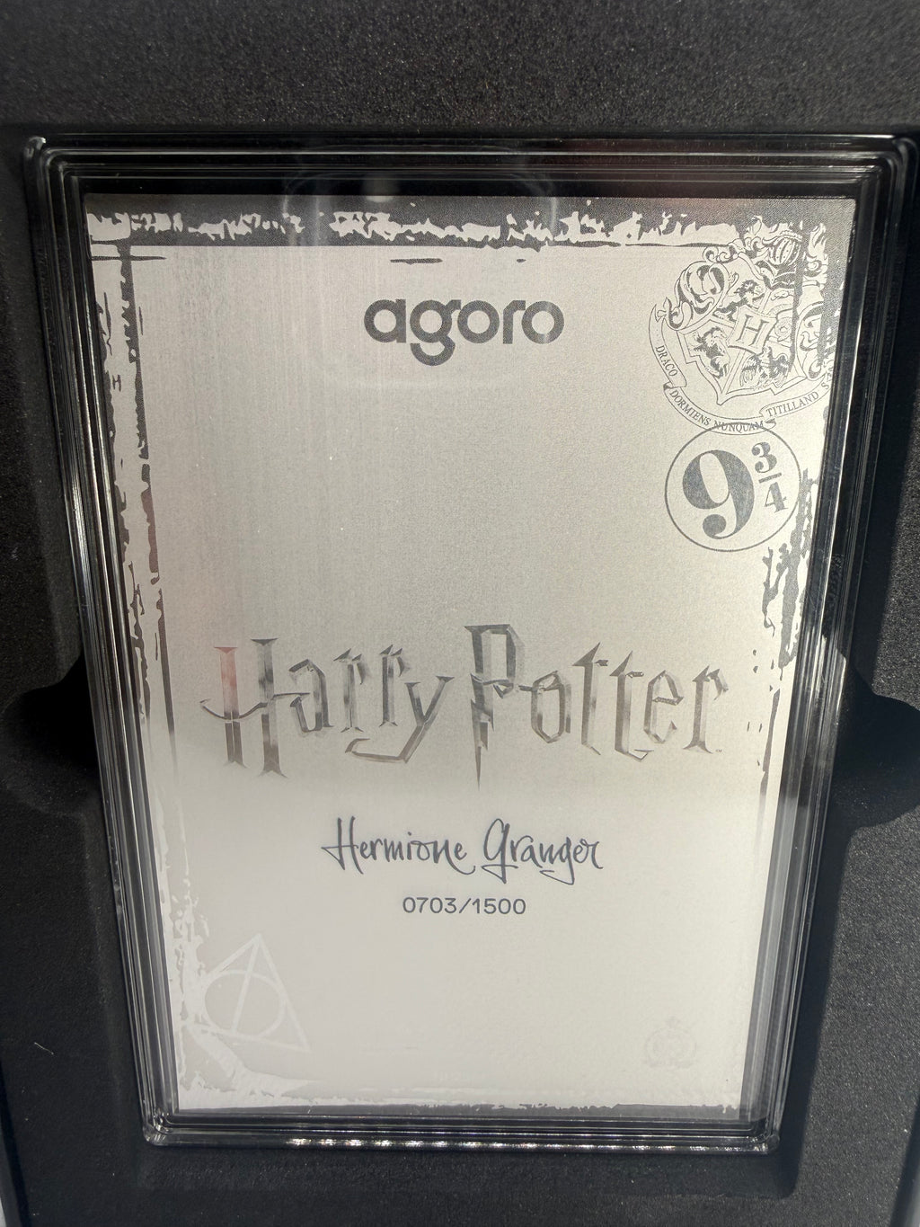 🪄 Agoro - HARRY POTTER™ - 25 Years of Magic - OPENED Hermione 5 gram Silver Foil #703/1500🪄