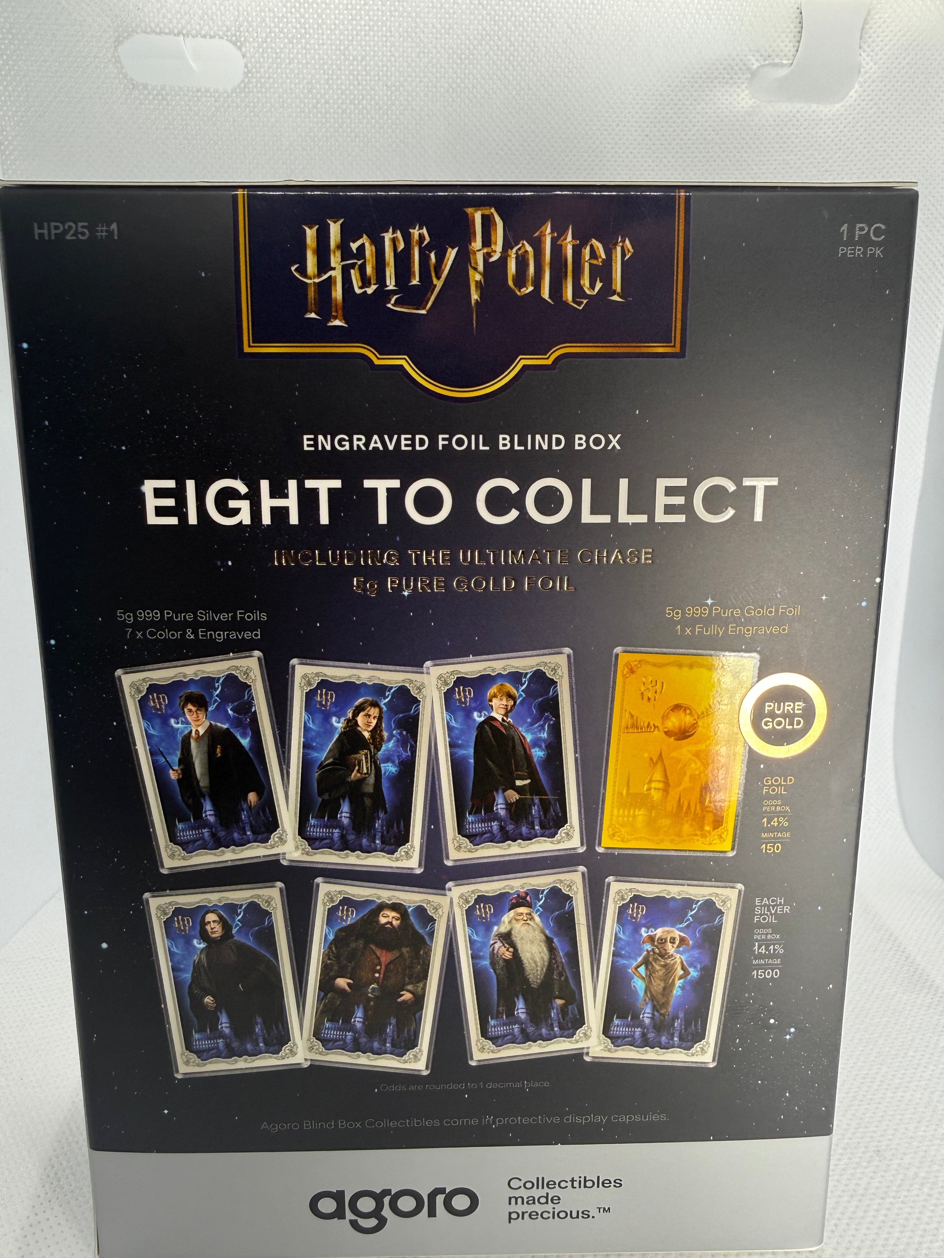 🪄 Agoro - HARRY POTTER™ - 25 Years of Magic - Blind Box 5 g Foil Blind Box 🪄