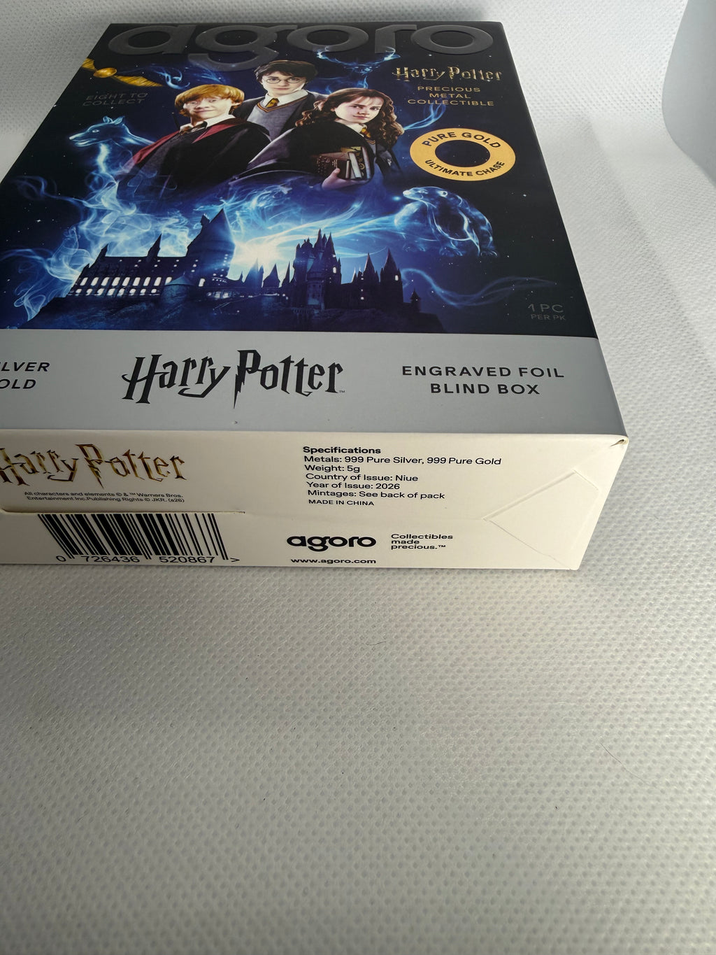 🪄 Agoro - HARRY POTTER™ - 25 Years of Magic - Blind Box 5 g Foil Blind Box 🪄