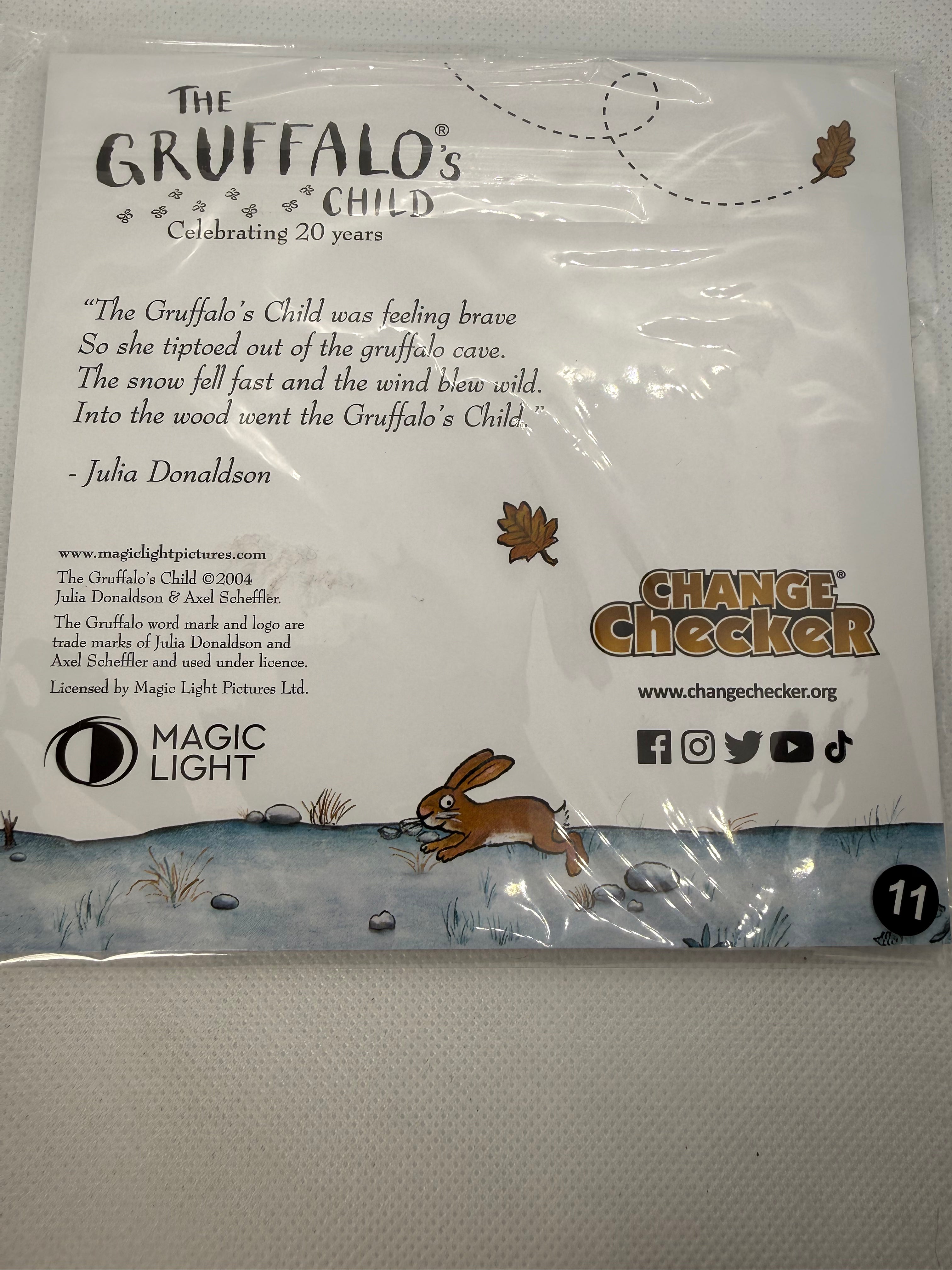 The Guffalo's Child 50 pence UK 2024 Coin in Presentation Pack - Limited Edition