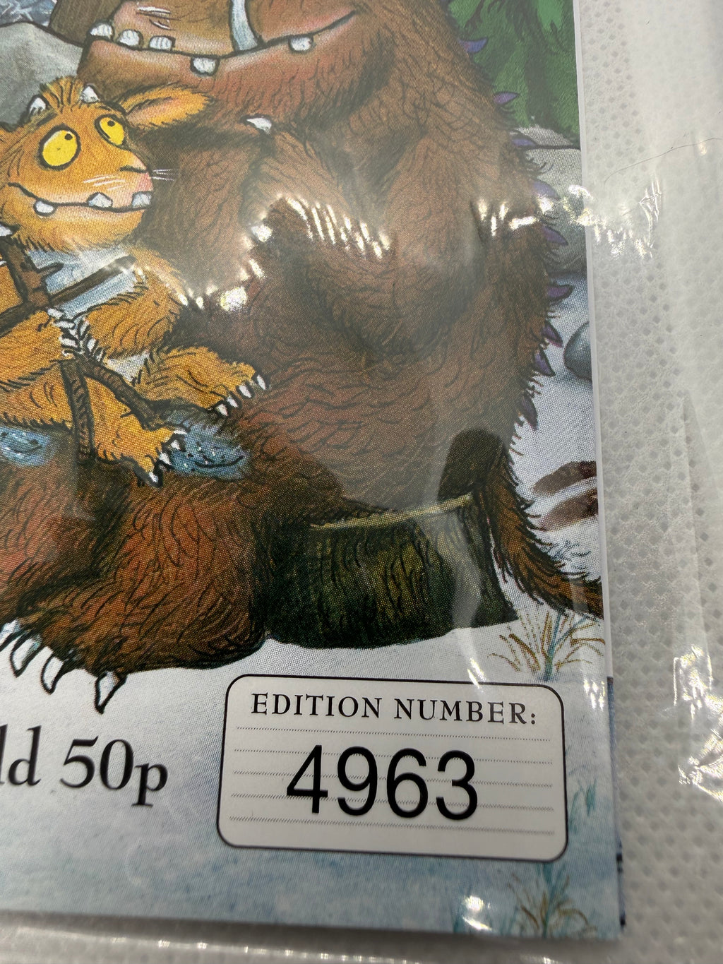 The Guffalo's Child 50 pence UK 2024 Coin in Presentation Pack - Limited Edition