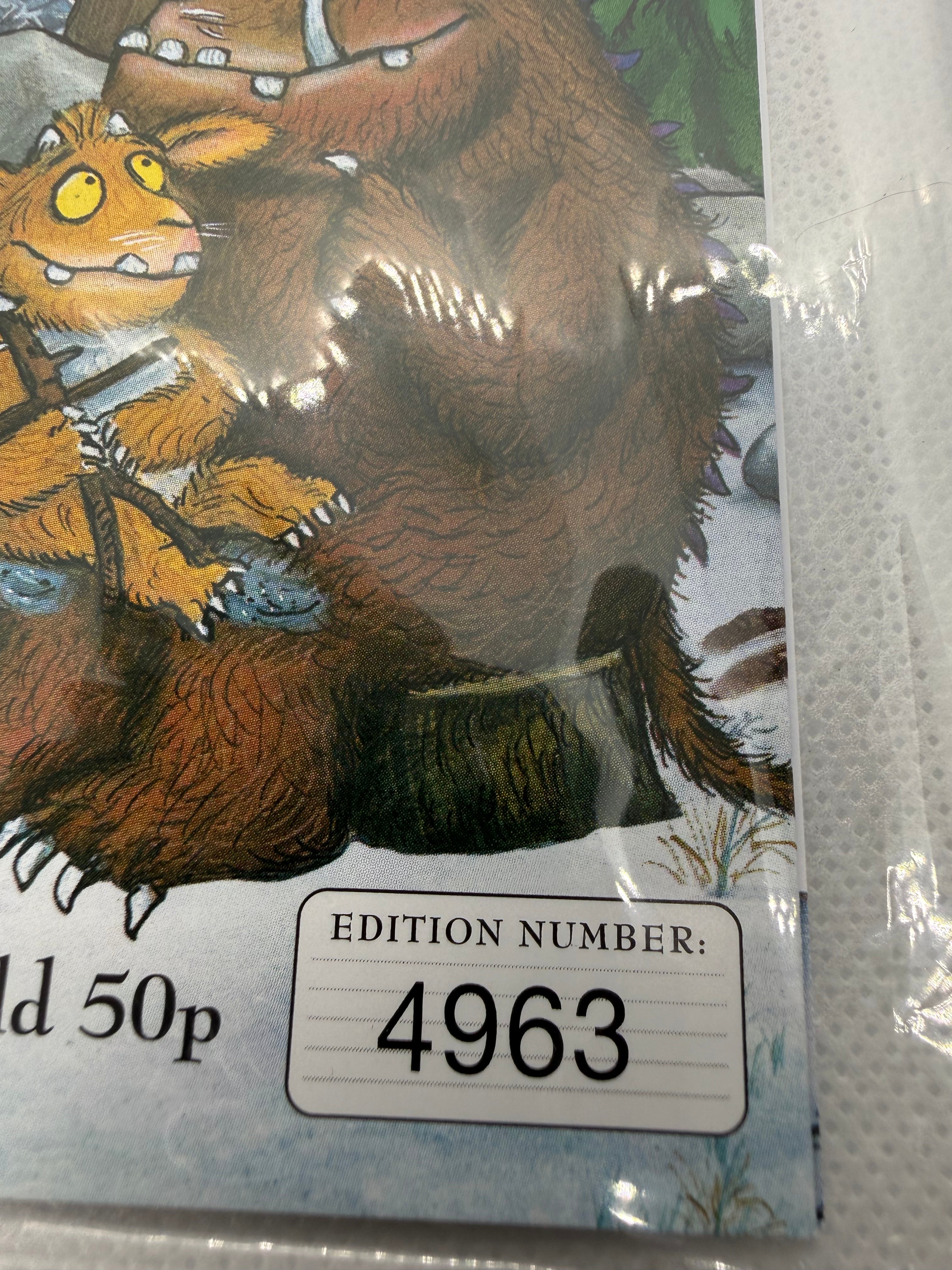 The Guffalo's Child 50 pence UK 2024 Coin in Presentation Pack - Limited Edition