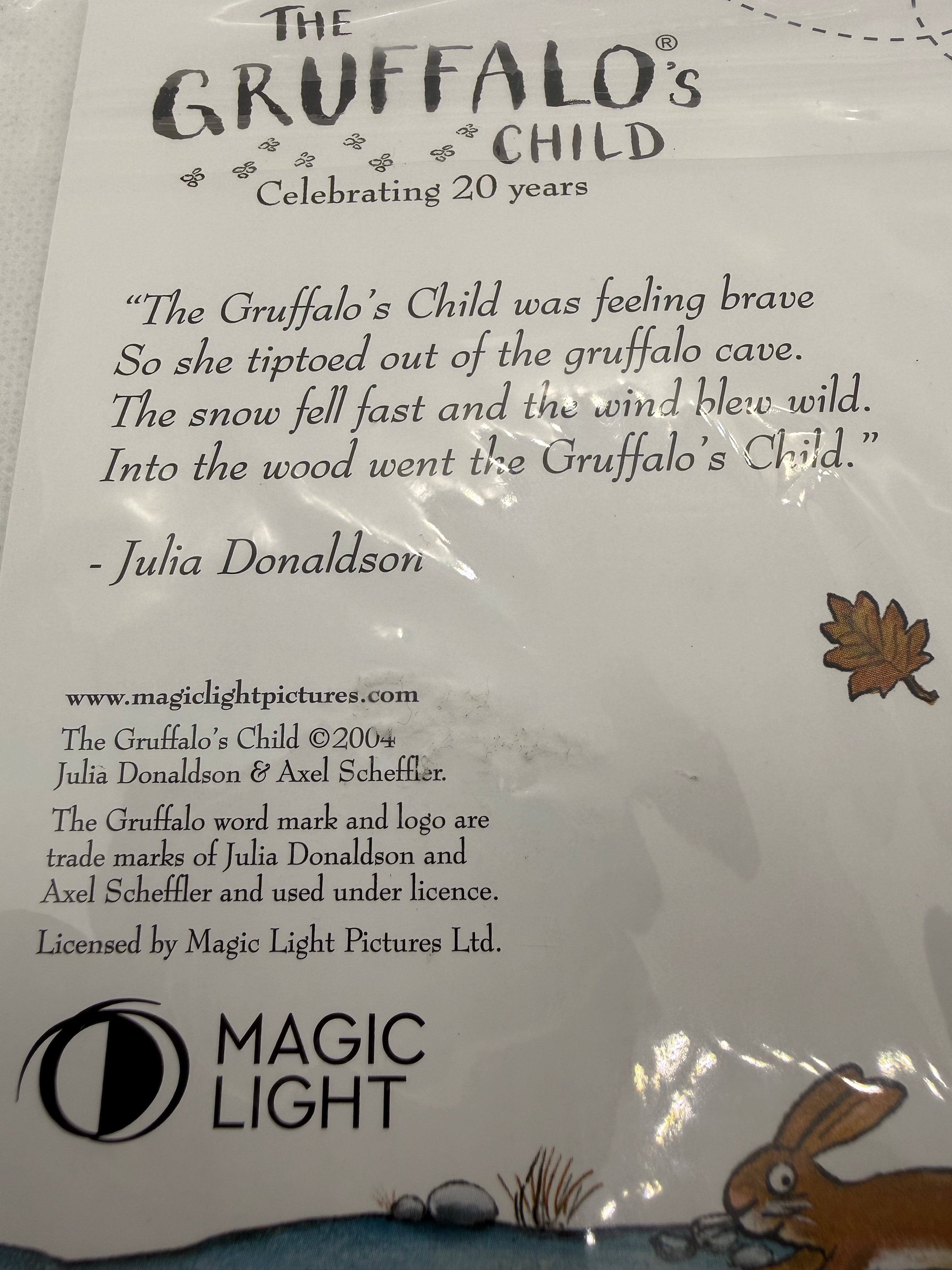 The Guffalo's Child 50 pence UK 2024 Coin in Presentation Pack - Limited Edition