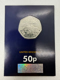 Megalorceros  The Giant Deer 50 pence BU Coin 2024
