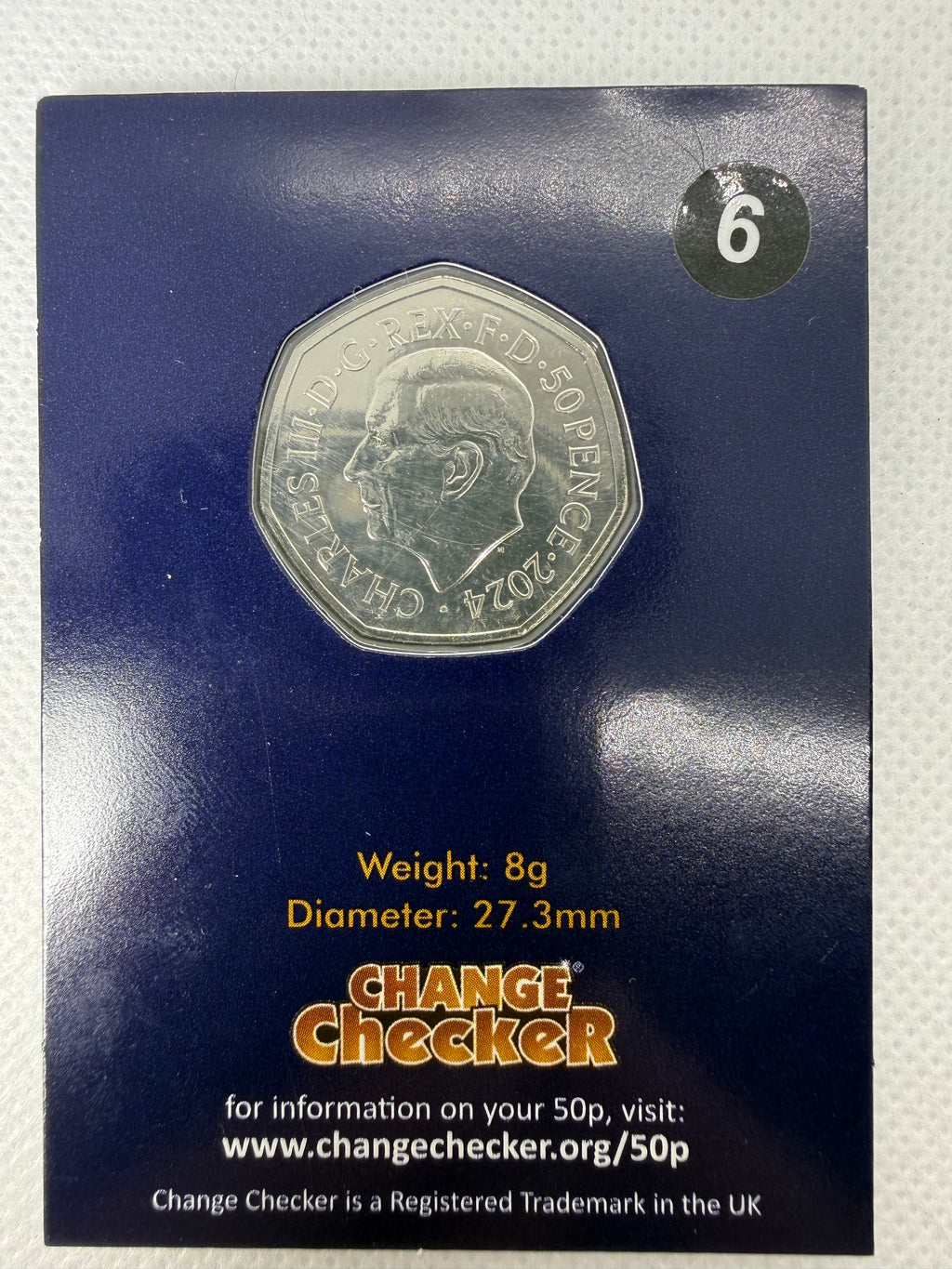 Megalorceros  The Giant Deer 50 pence BU Coin 2024