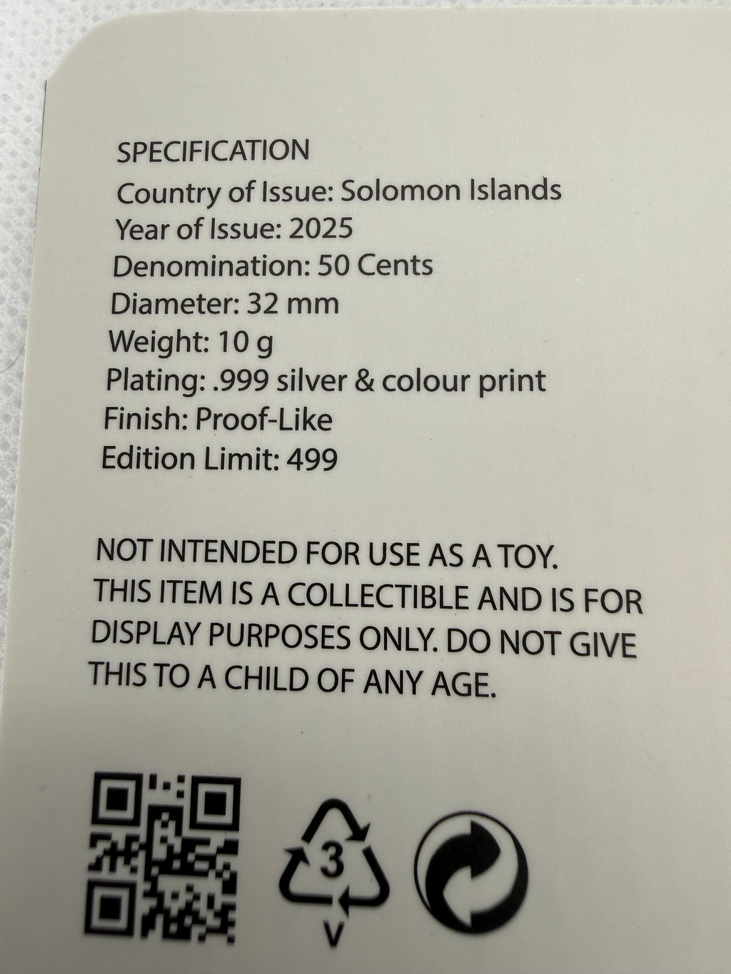 The Miracle Of Dunkirk 85th Anniversary Limited Edition 999 Silver plated Coin