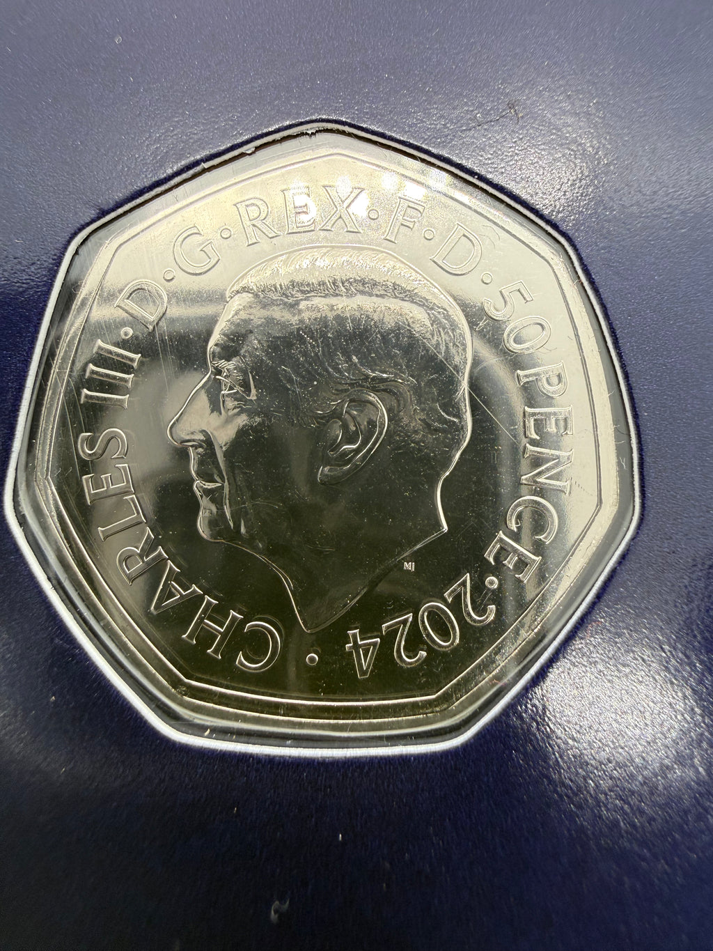 2024 BUNC 50p D-DAY LANDINGS 80th Anniversary Fifty Pence coin Charles III