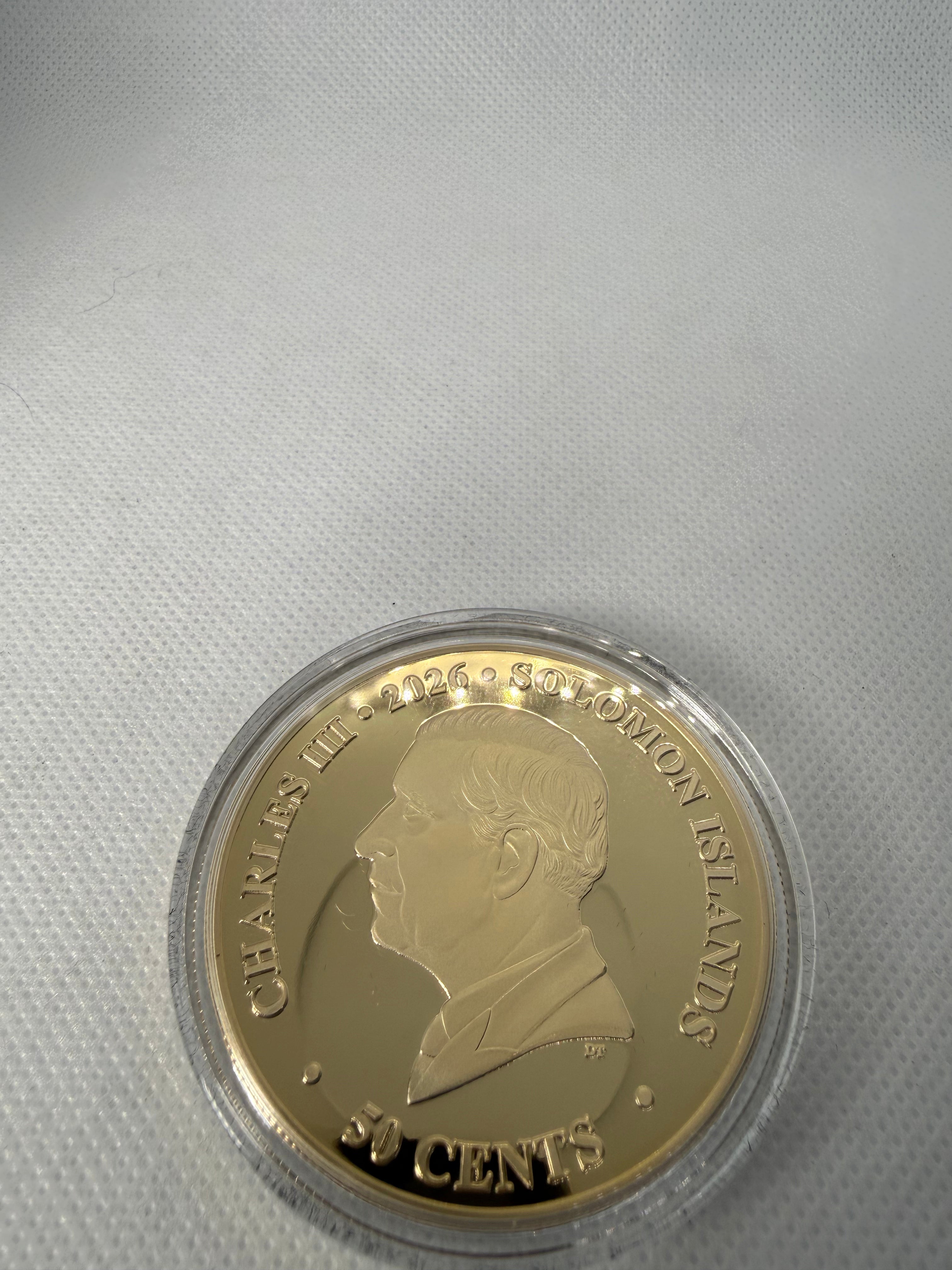 Titanic Day Anniversary Gold Plated Commemorative Coin Limited Edition 2026