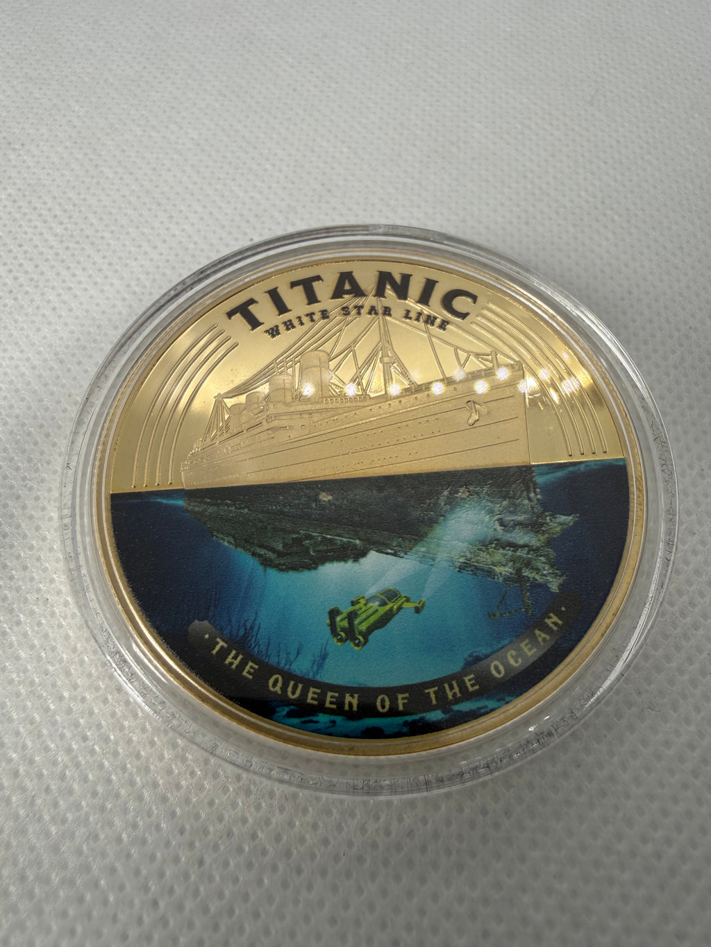 Titanic Day Anniversary Gold Plated Commemorative Coin Limited Edition 2026