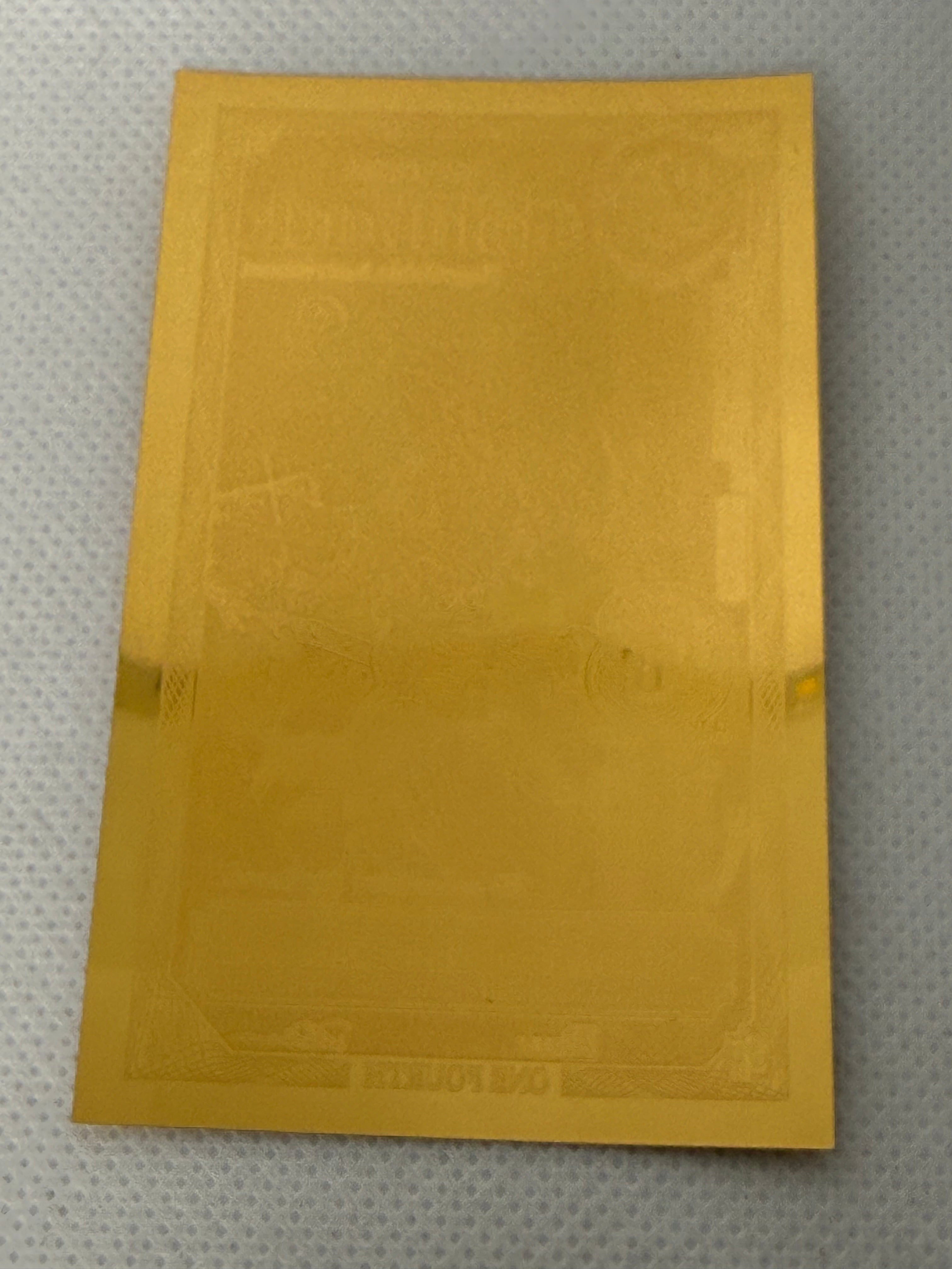 1/4 Florida Goldback 2026 Alpha Series 1/4000th Troy Oz 24k Gold Note