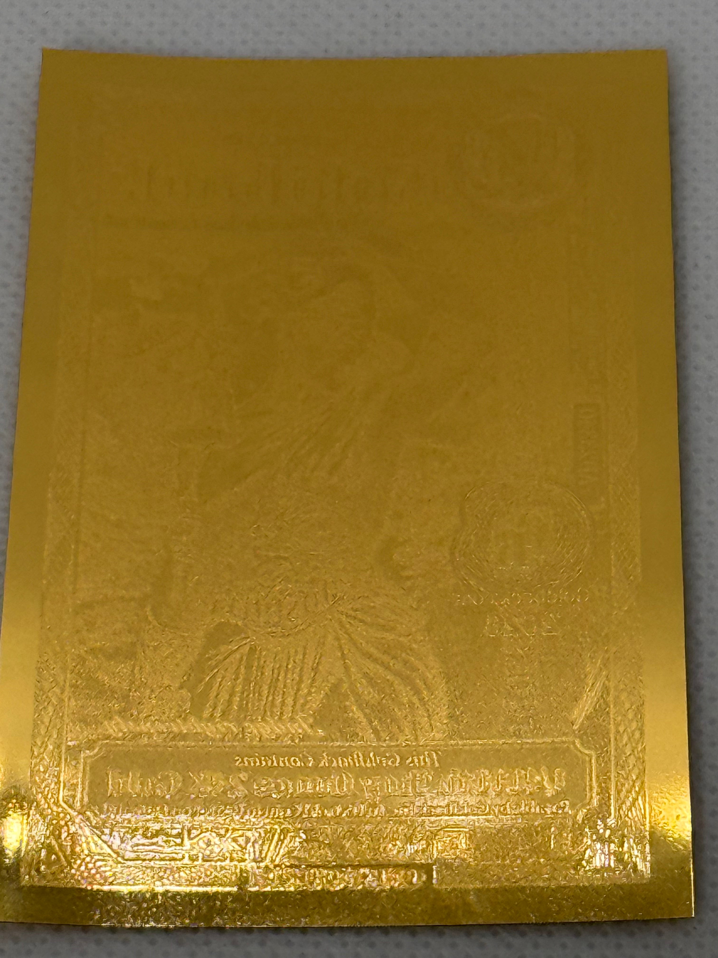 1/4 Idaho Goldback 2026 Series 1/4000th Troy Oz 24k Gold Note