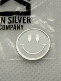 Smiley Face 1 gram Fine 999 Silver Round PSC