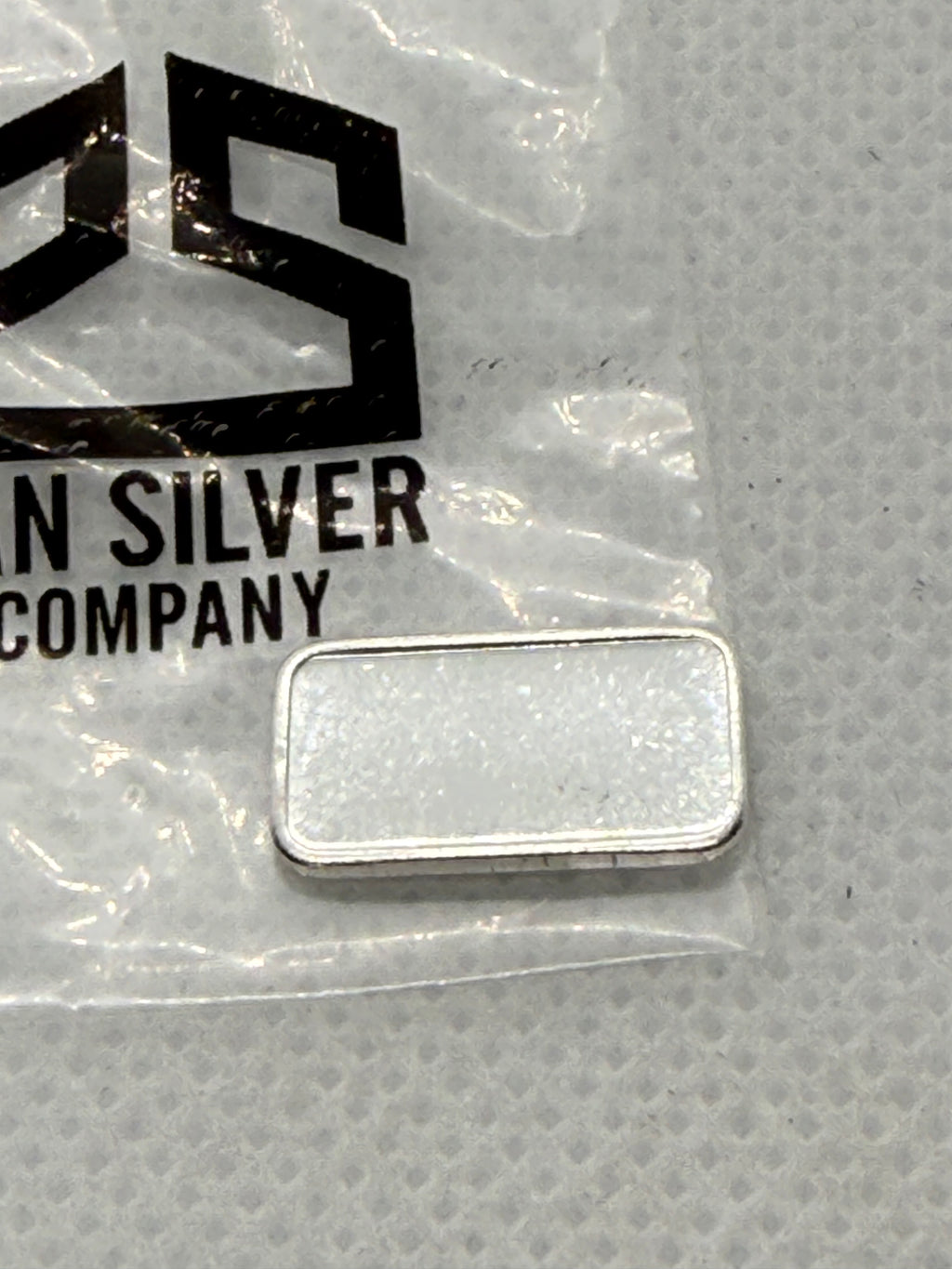 Blank Bar 1 Gram 999 Fine Silver PSC