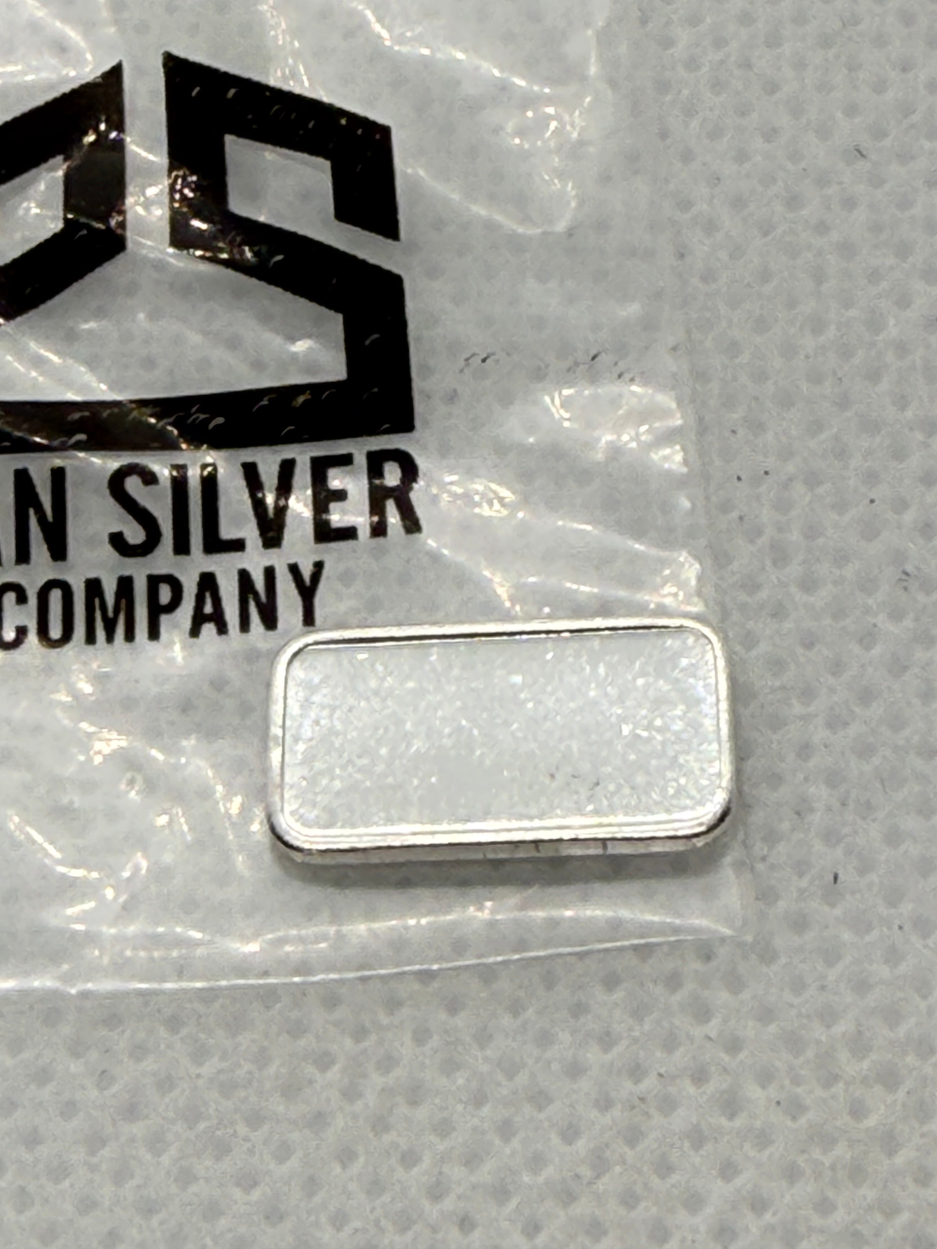 Blank Bar 1 Gram 999 Fine Silver PSC