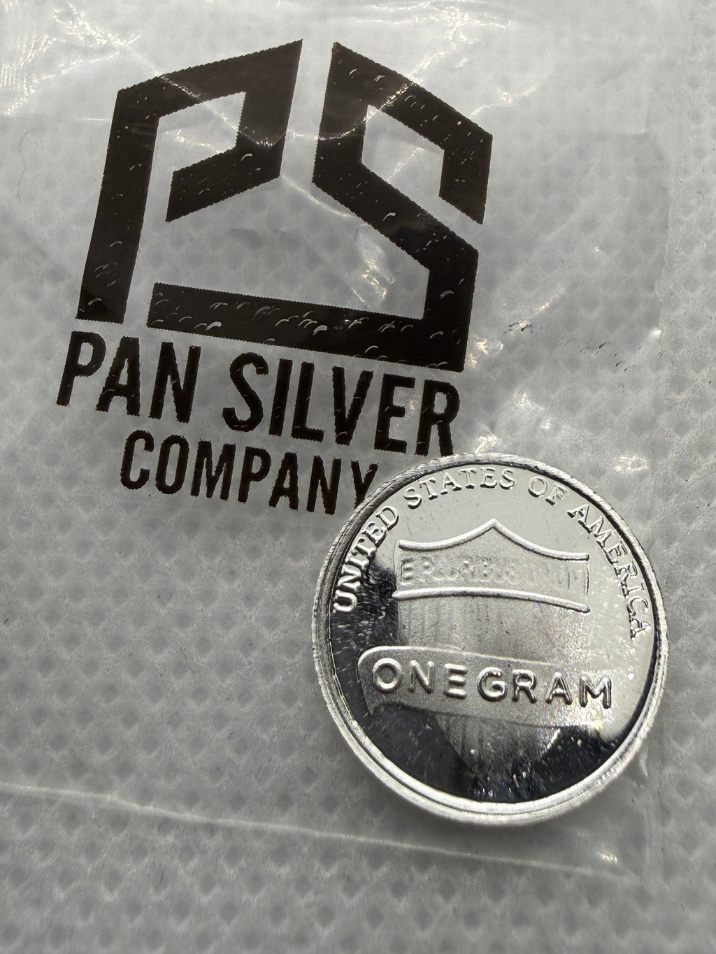 Lincoln Shield Tribute Penny 1 Gram .999 Fine Silver Round PSC