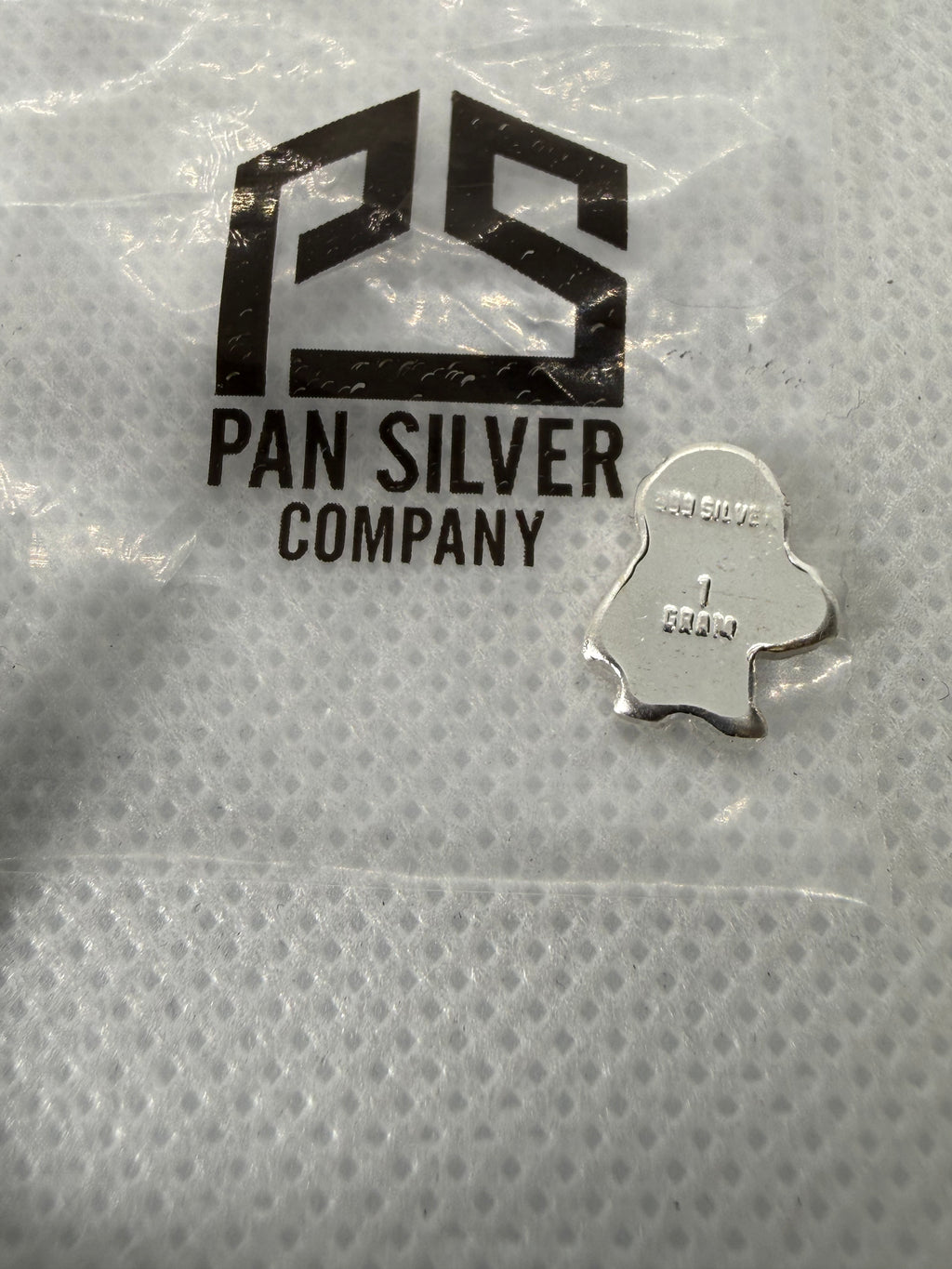Robot 1 Gram .999 Fine Silver Bar PSC