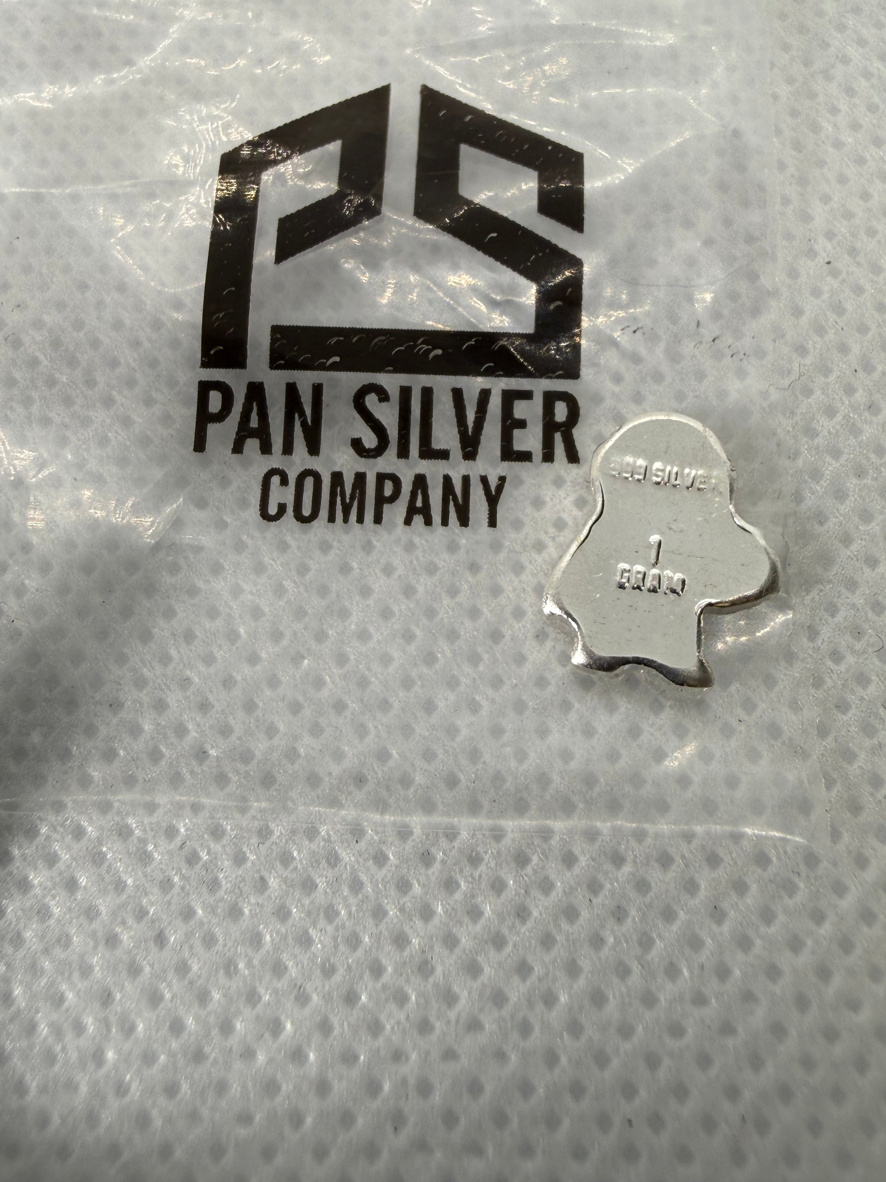 Robot 1 Gram .999 Fine Silver Bar PSC