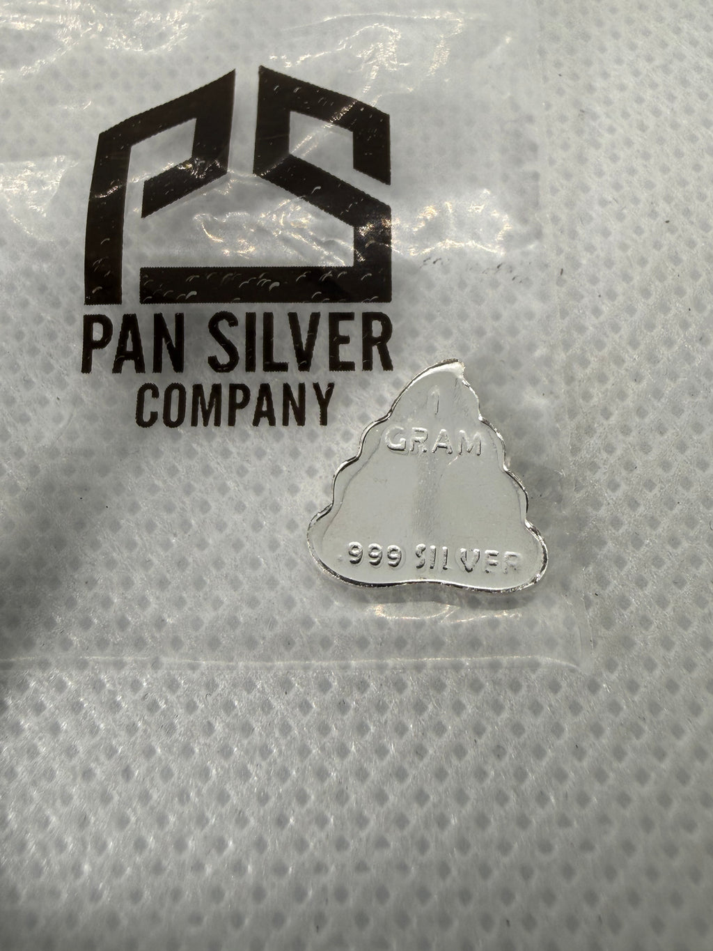 Poop Emoji 1 gram 0.999 Fine Silver Bar PSC