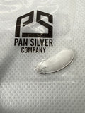 Eggplant / Aubergine Emoji 1 Gram 999 Silver PSC