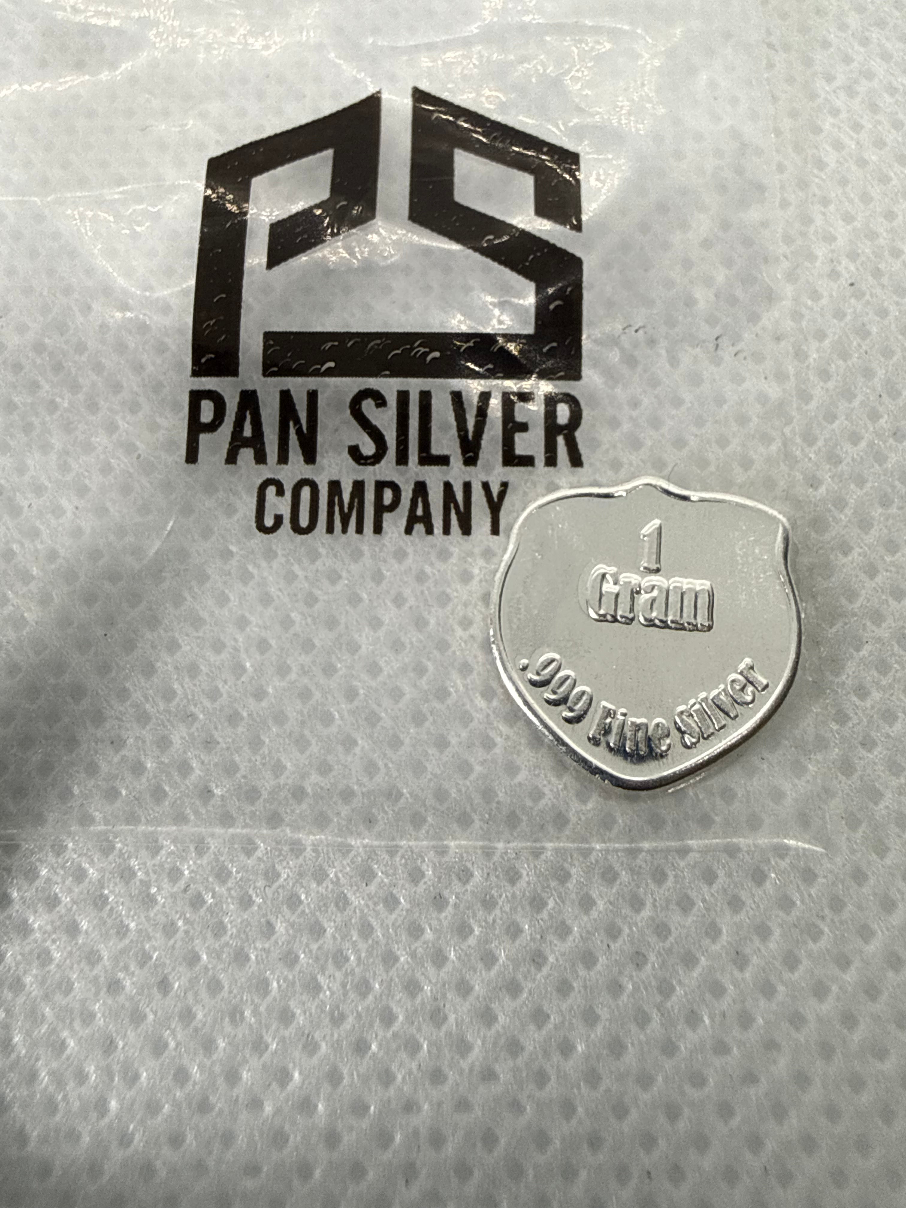 Peach Emoji 1 Gram Fine .999 Silver Bar PSC