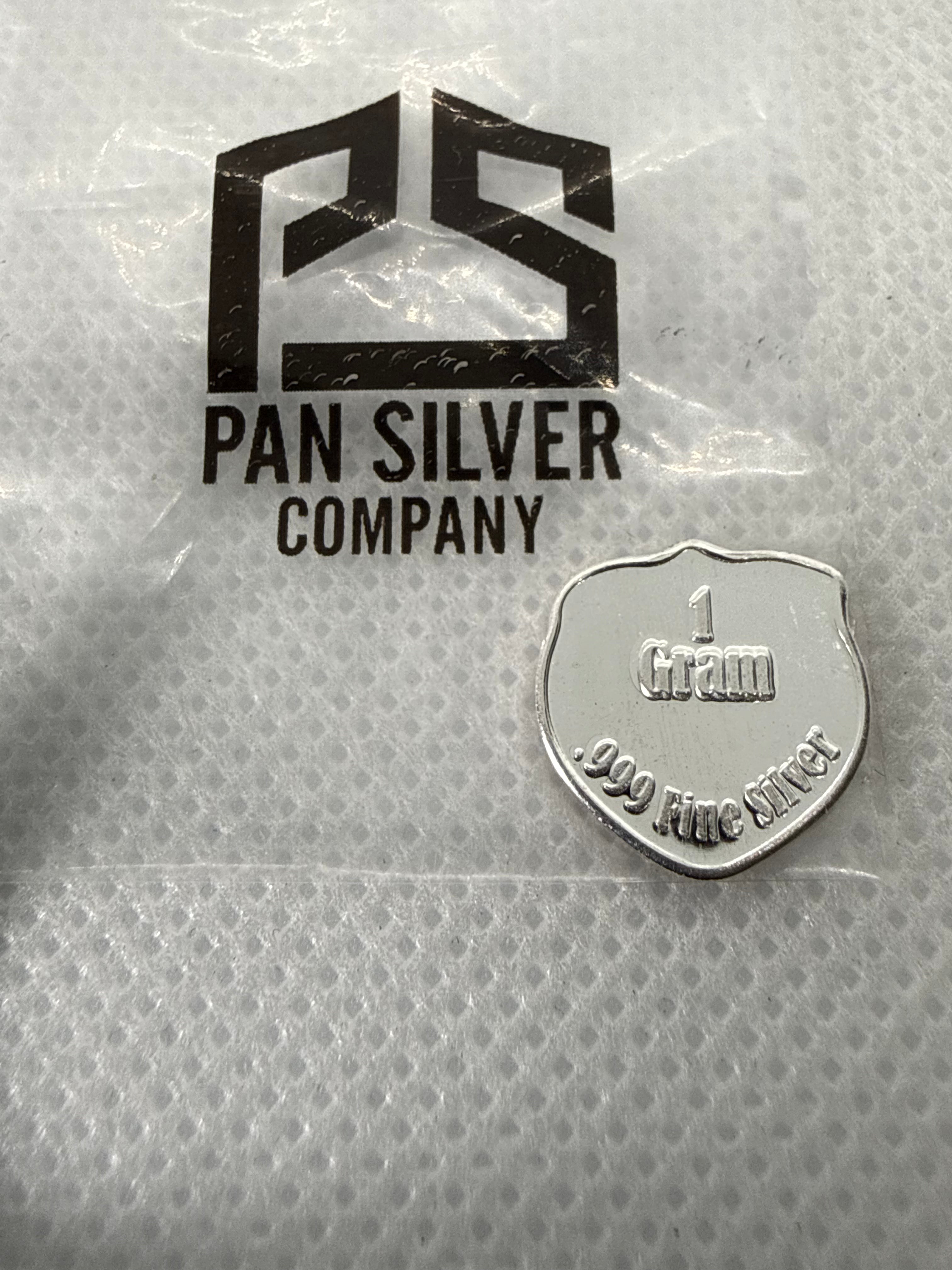 Peach Emoji 1 Gram Fine .999 Silver Bar with Colour PSC
