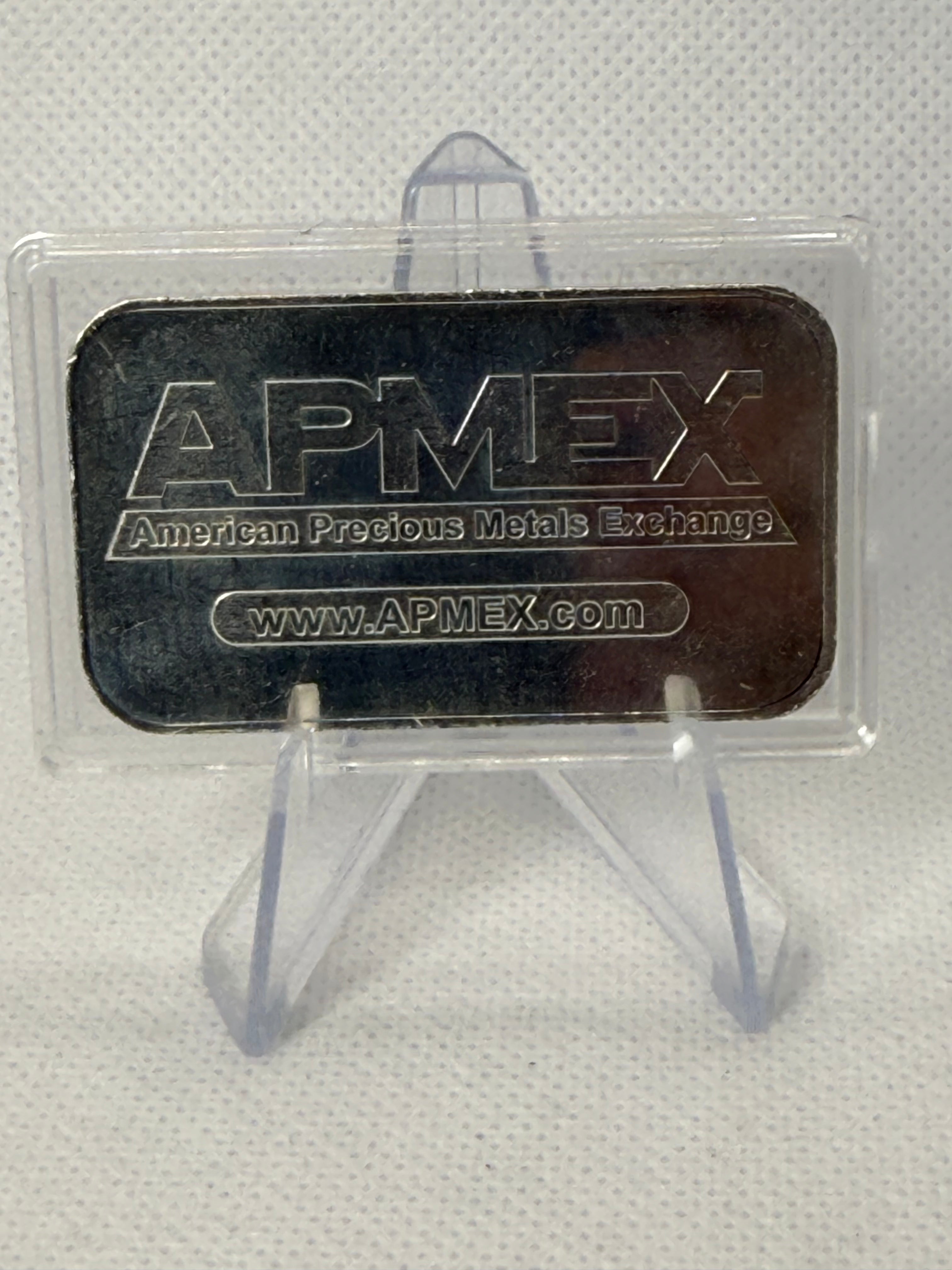APMEX - 1 Troy Oz Fine 999 Silver Bar in Capsule