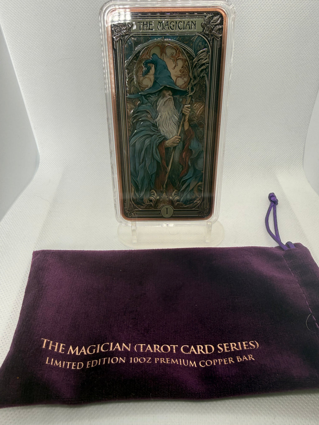 The Magician (Tarot Card Series) 10 oz Premium Copper Bar Limited Edition