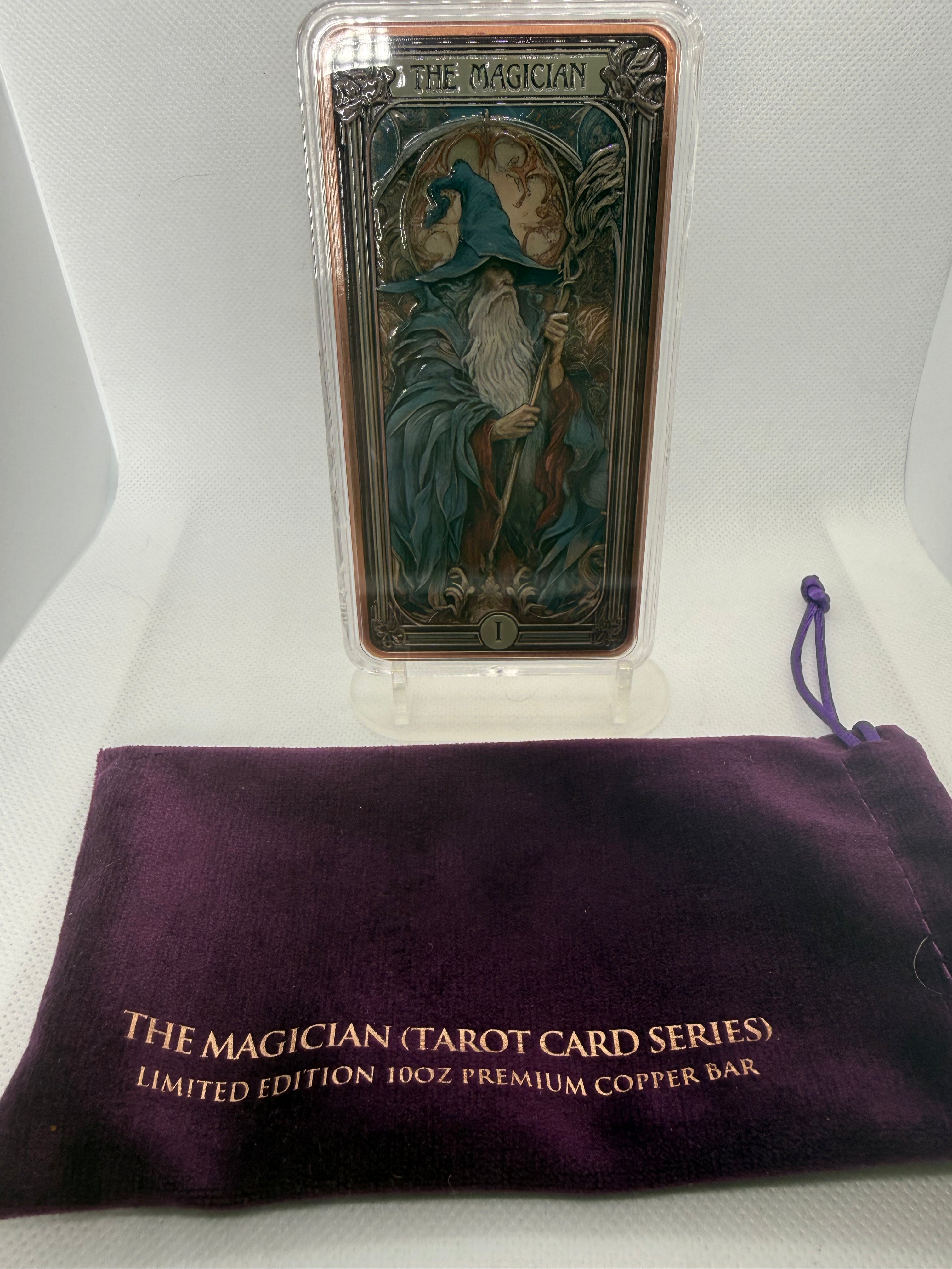 The Magician (Tarot Card Series) 10 oz Premium Copper Bar Limited Edition