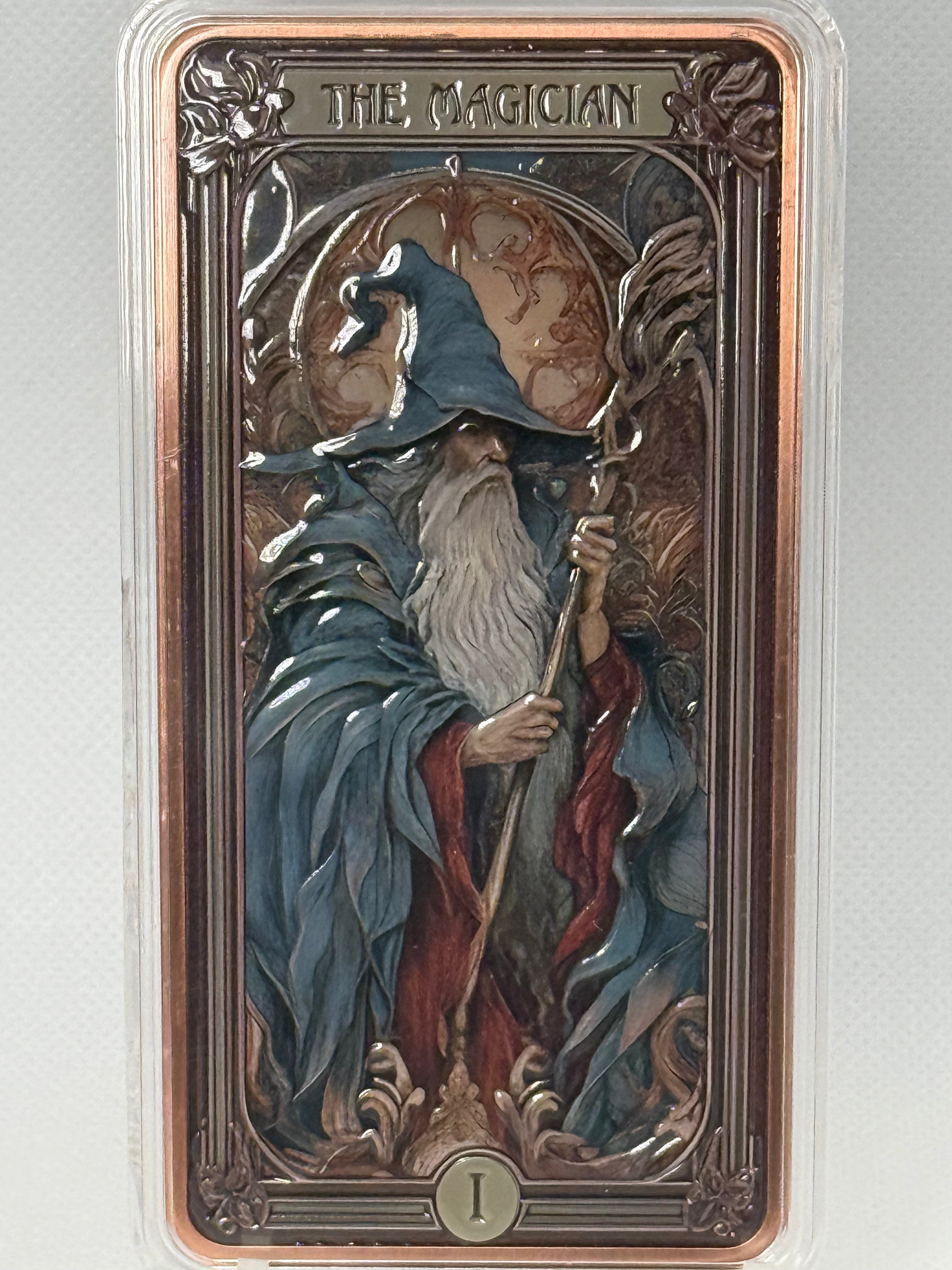 The Magician (Tarot Card Series) 10 oz Premium Copper Bar Limited Edition