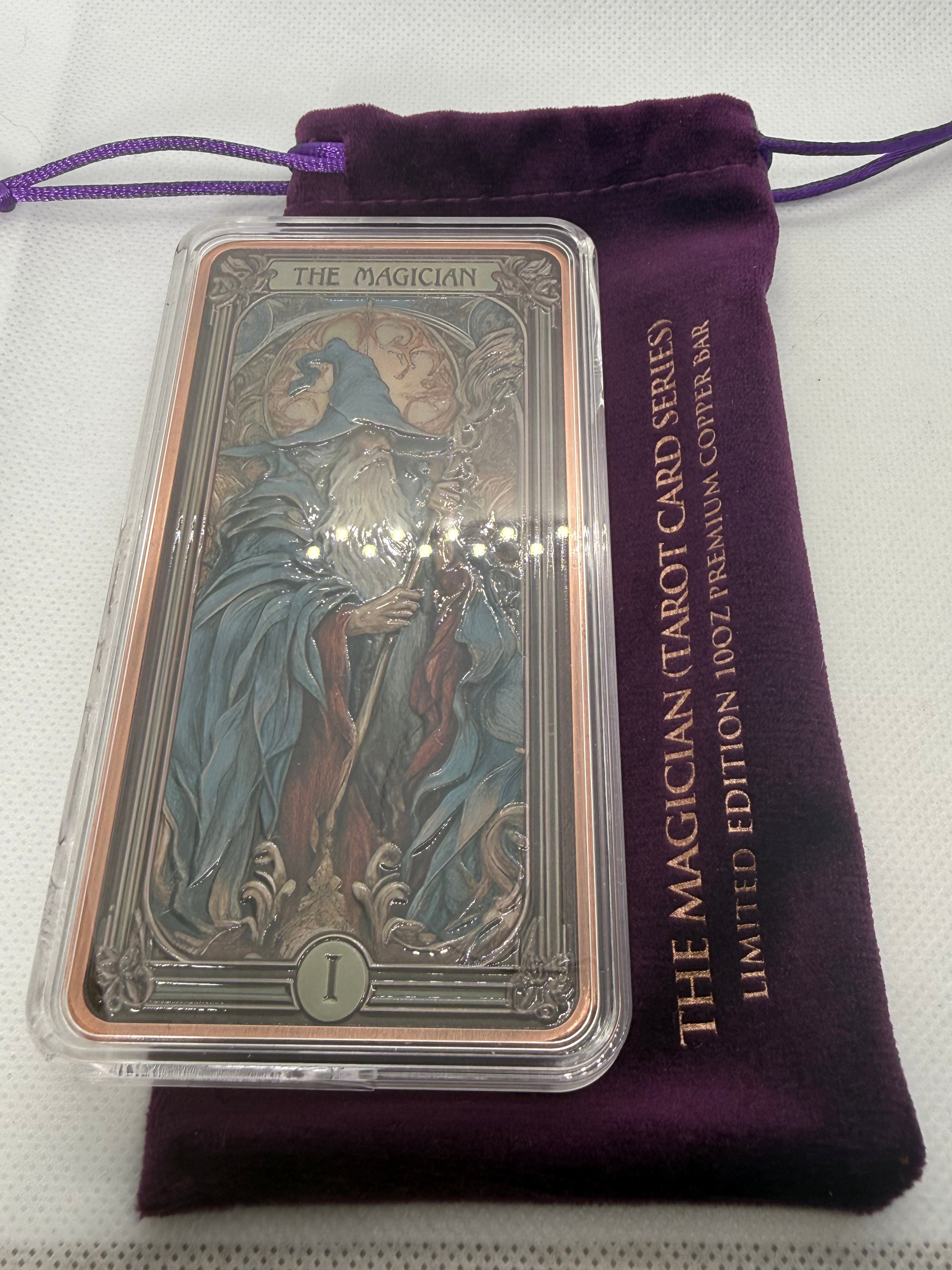 The Magician (Tarot Card Series) 10 oz Premium Copper Bar Limited Edition