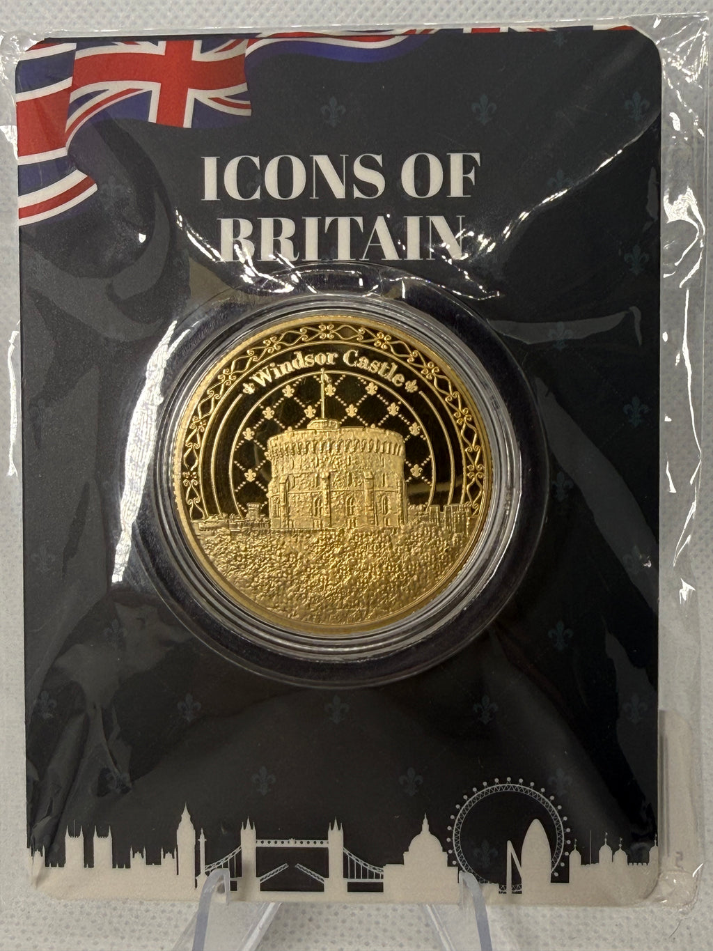 Icons of Britain Fine 24ct Gold Plated Coin Collection