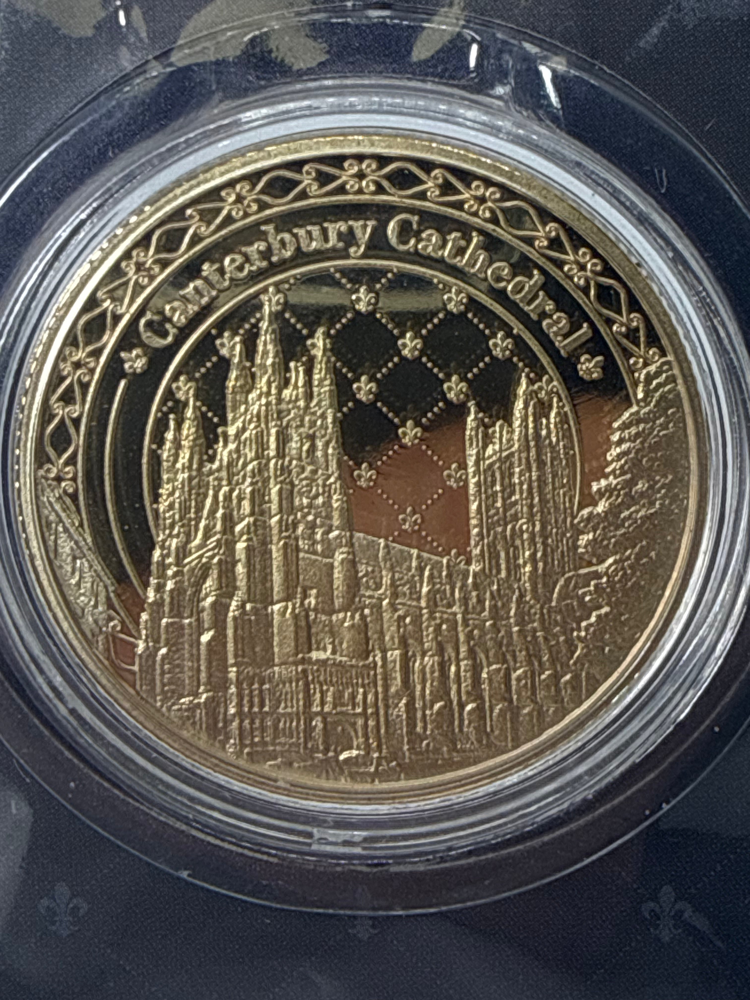 Icons of Britain Fine 24ct Gold Plated Coin Collection