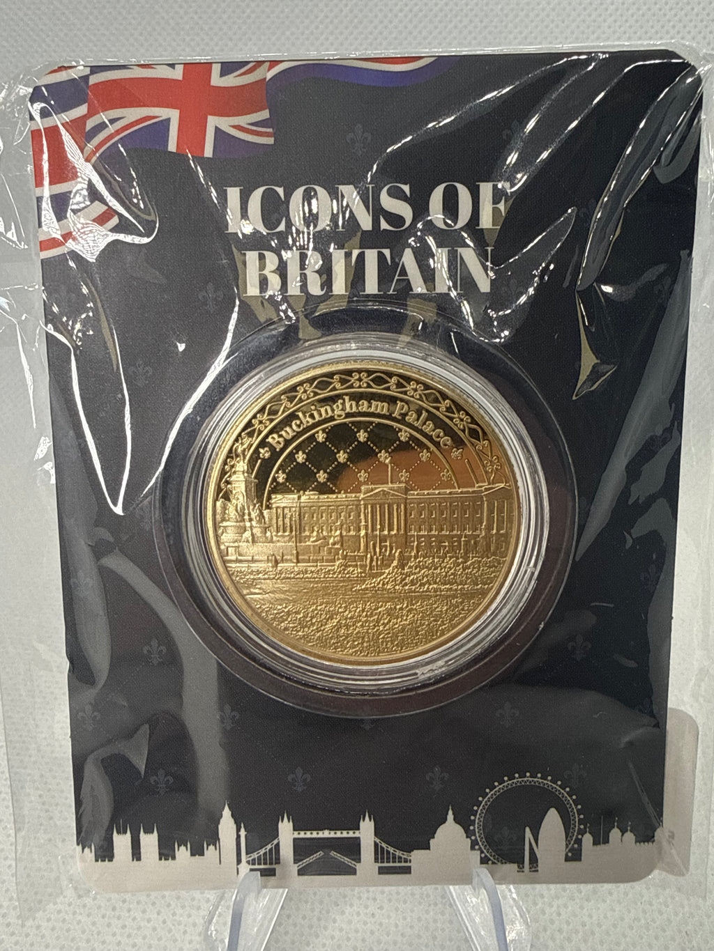 Icons of Britain Fine 24ct Gold Plated Coin Collection