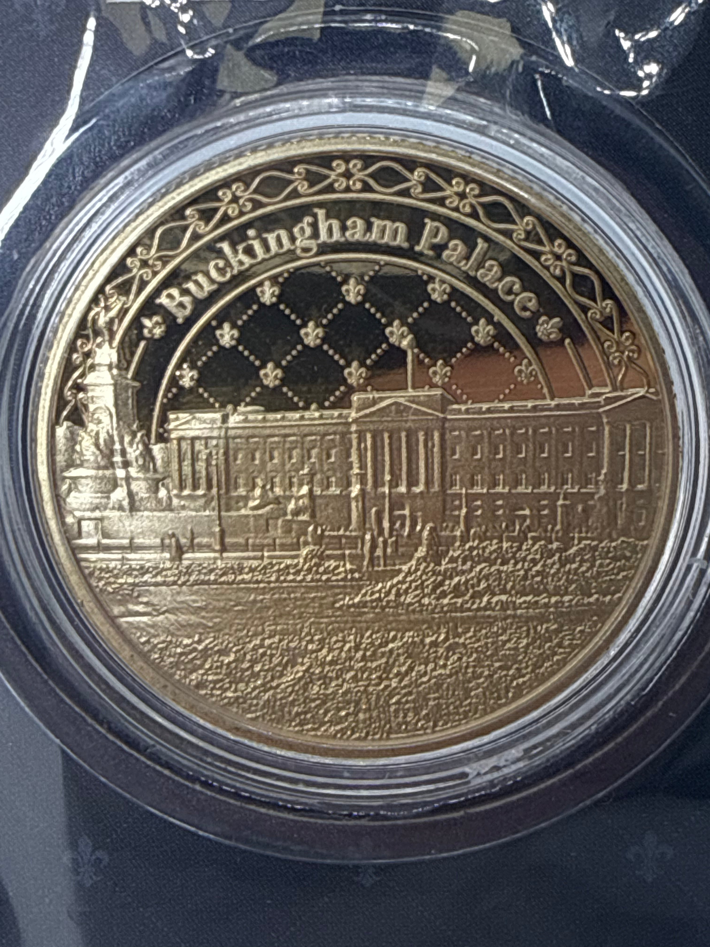 Icons of Britain Fine 24ct Gold Plated Coin Collection