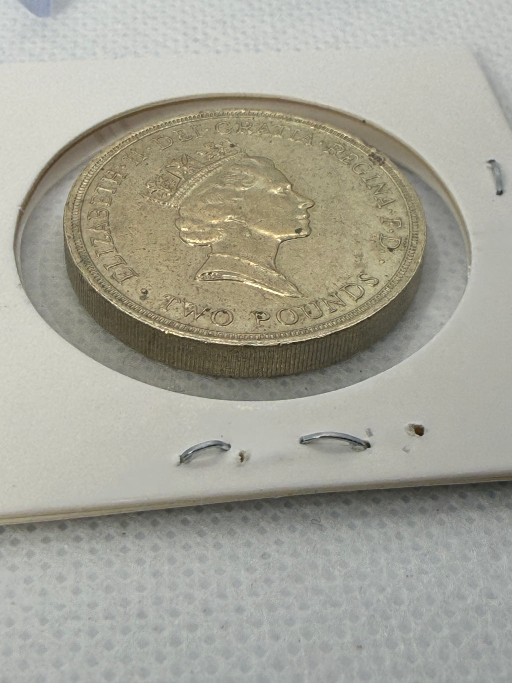 GB Two Pounds Coin 1989 Tercentenary of the Claim of Rights Scottish £2