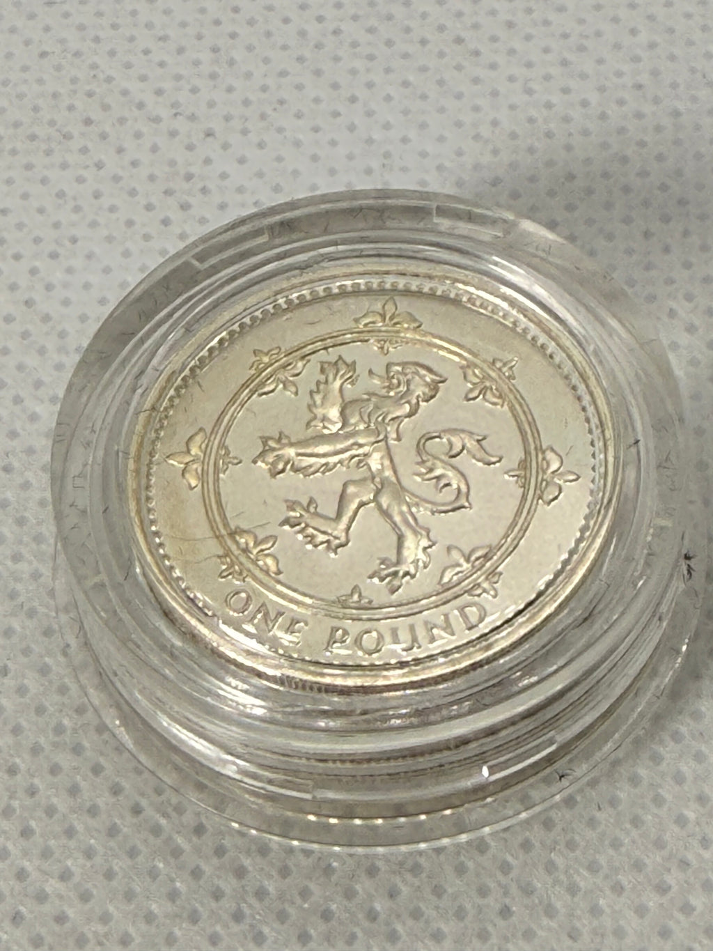 Royal Mint 1999 Silver Proof £1 coin in Presentation Box with COA