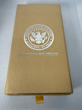 The Angel of Independence 1/10 Oz Silver Foil Note $1 Liberia2026 with COA in Presentation Box