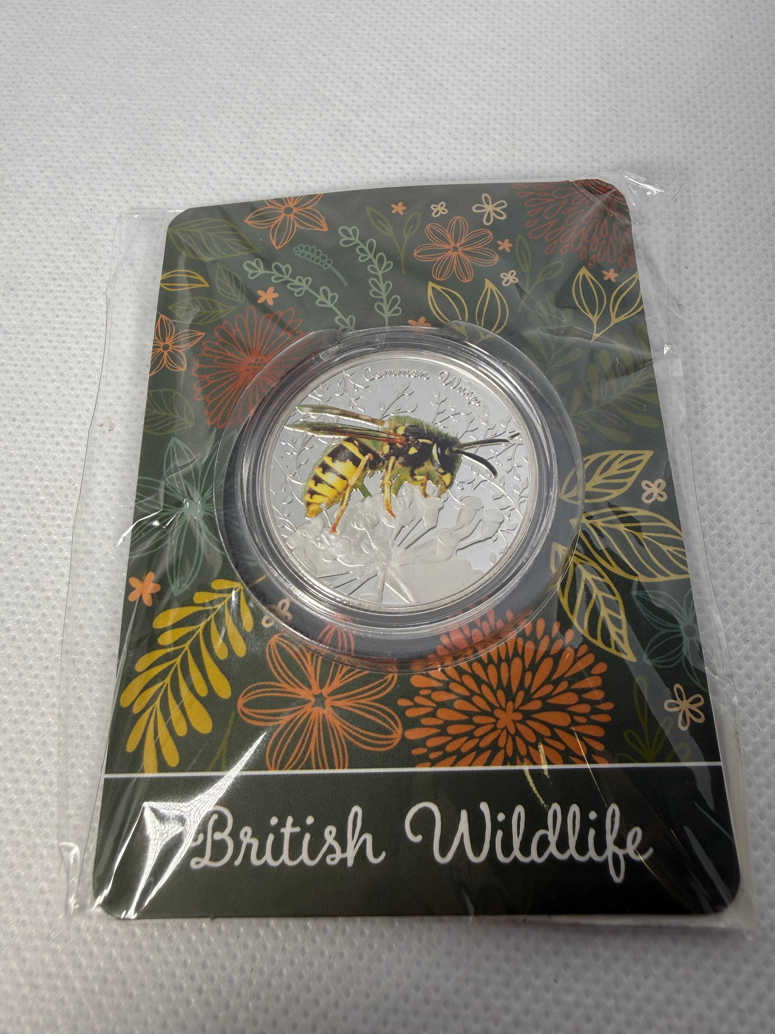 British wildlife collection - Various Fine 999 Plated Silver Coins