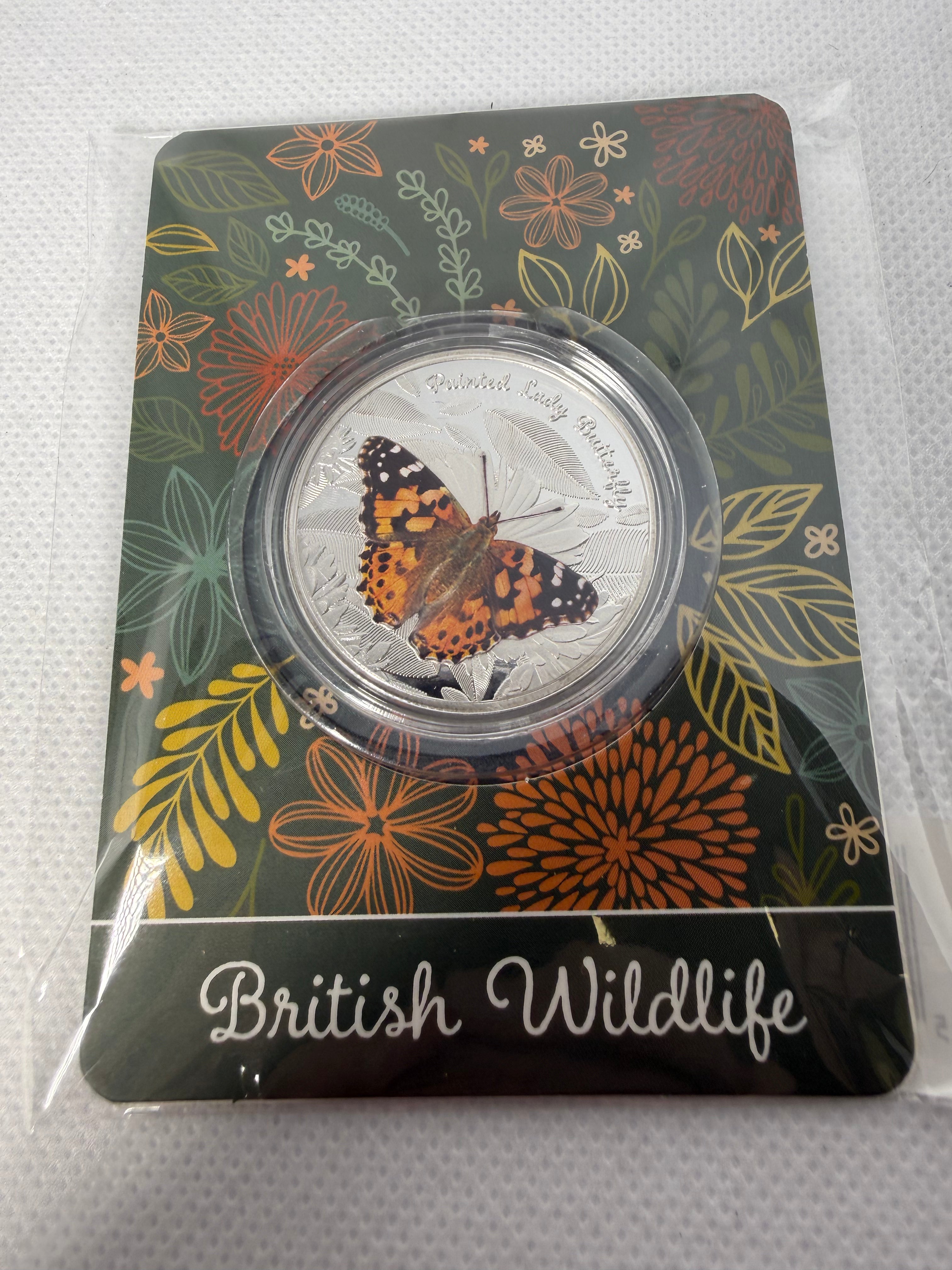 British wildlife collection - Various Fine 999 Plated Silver Coins